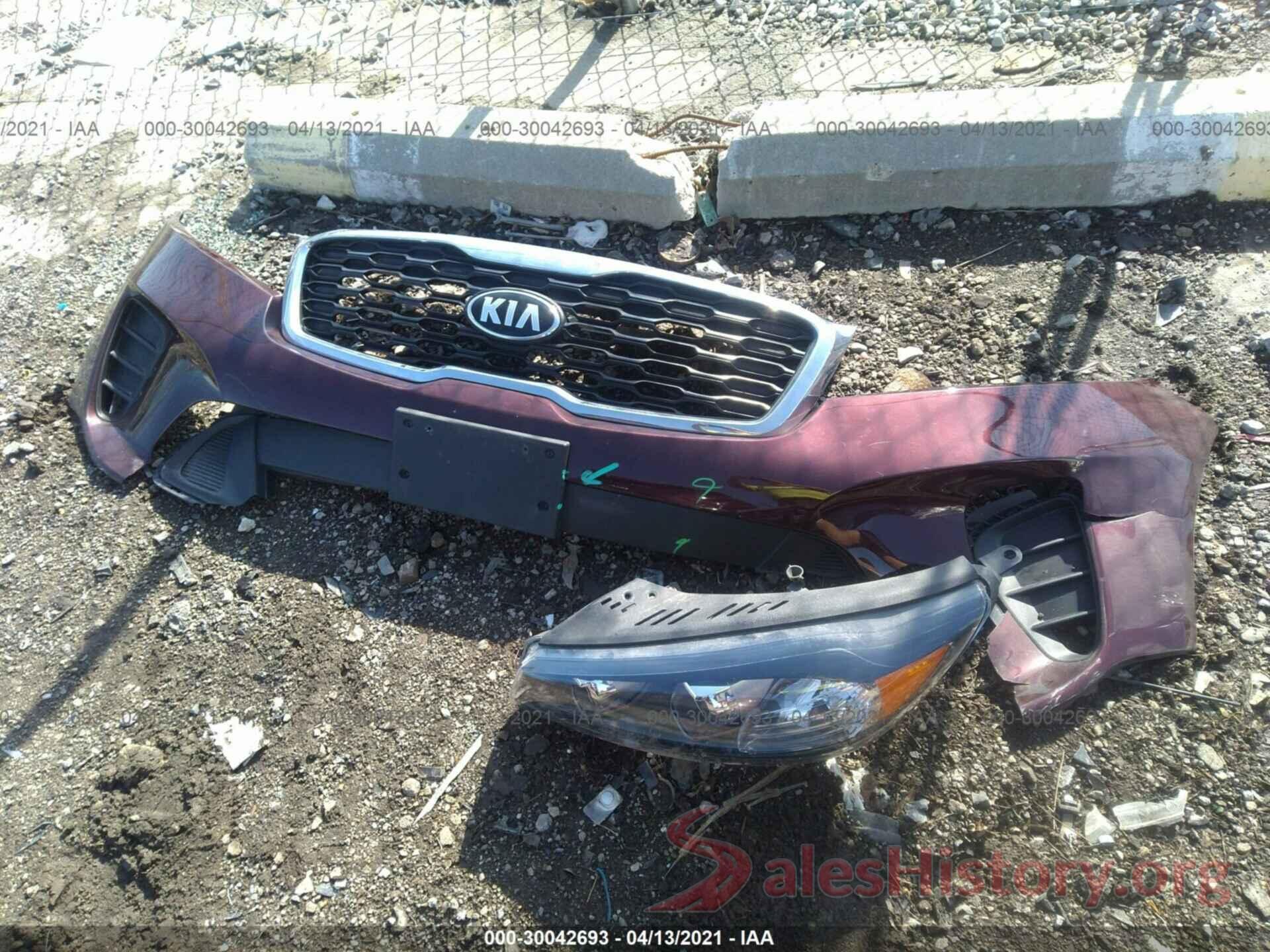 5XYPGDA31LG647743 2020 KIA SORENTO