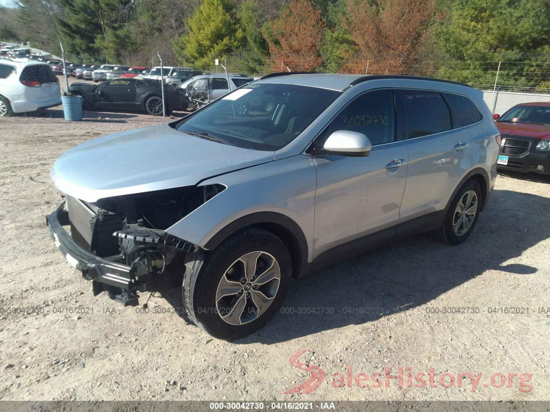 KM8SMDHF7GU153471 2016 HYUNDAI SANTA FE