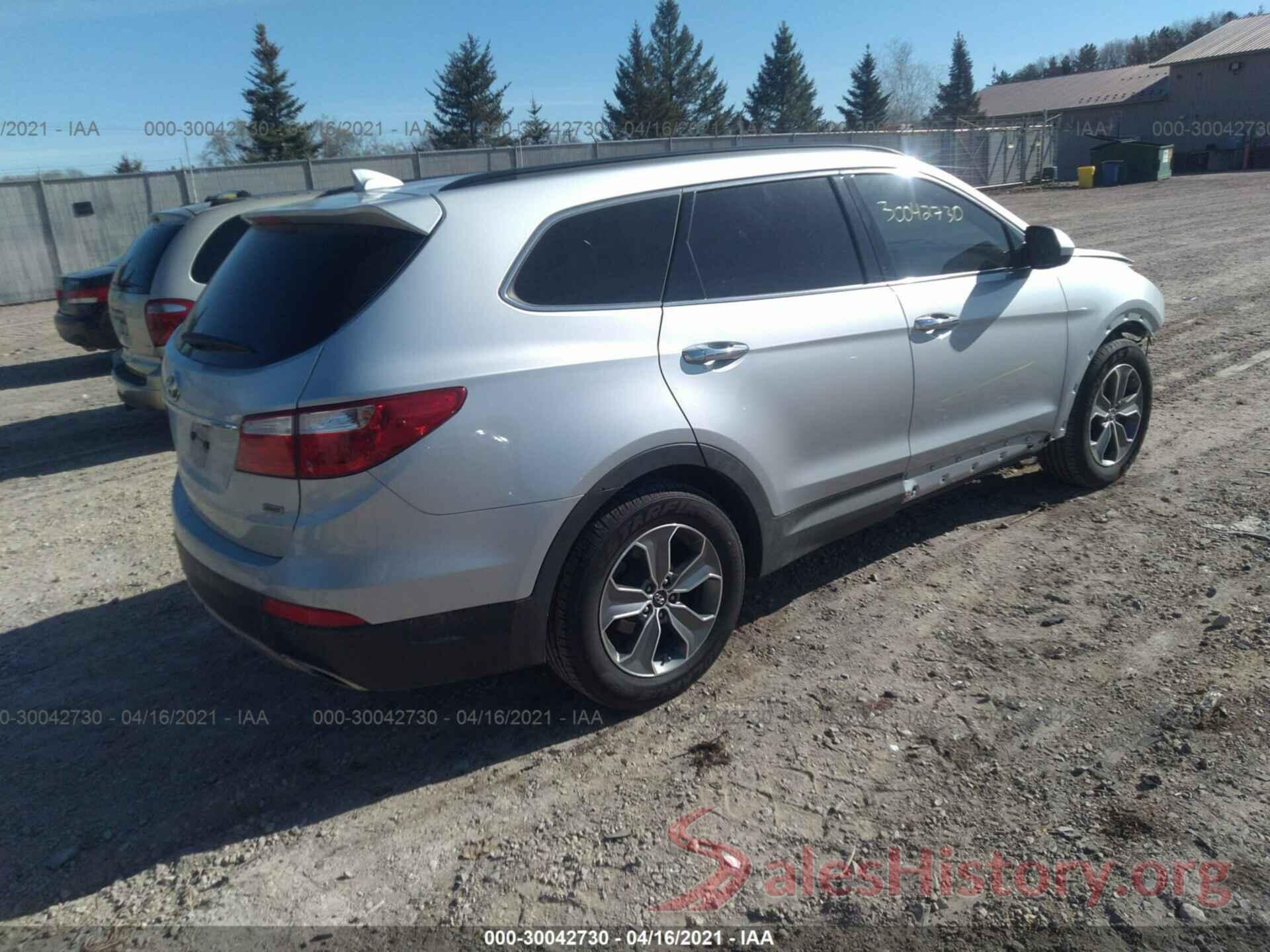 KM8SMDHF7GU153471 2016 HYUNDAI SANTA FE