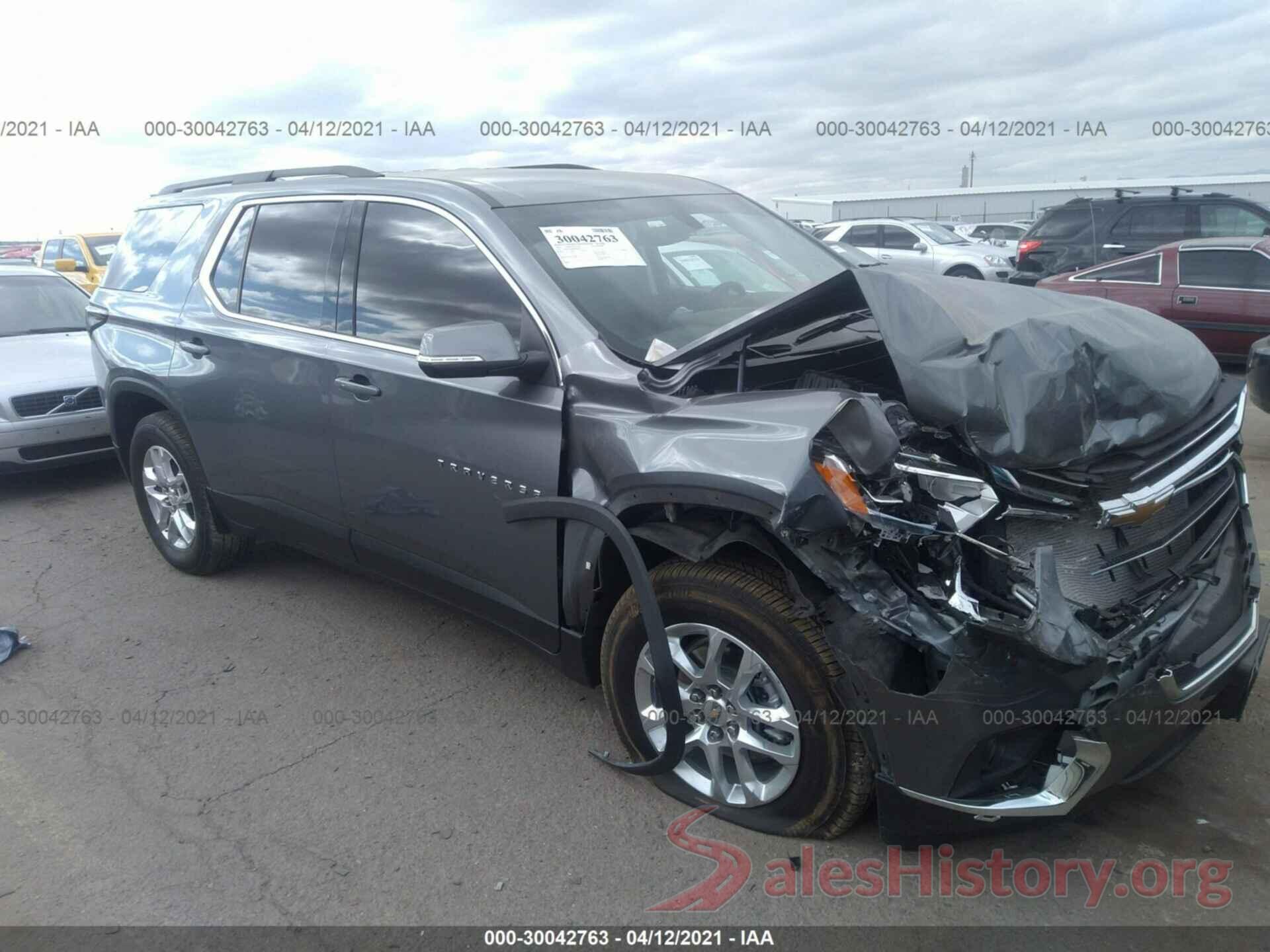 1GNEVGKW6MJ139073 2021 CHEVROLET TRAVERSE