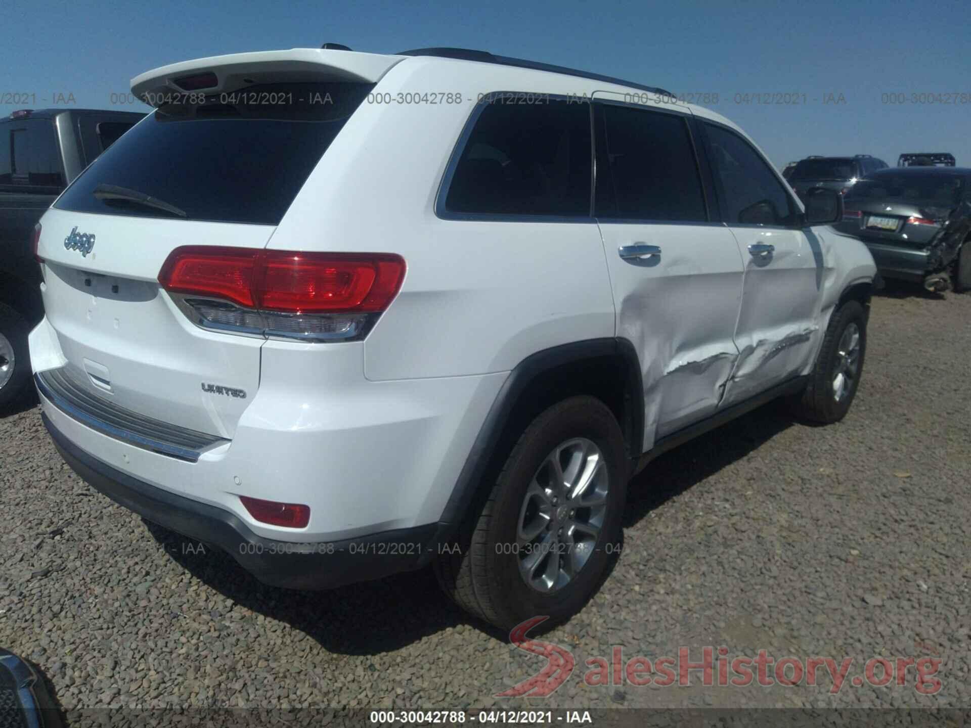 1C4RJEBG6GC358420 2016 JEEP GRAND CHEROKEE