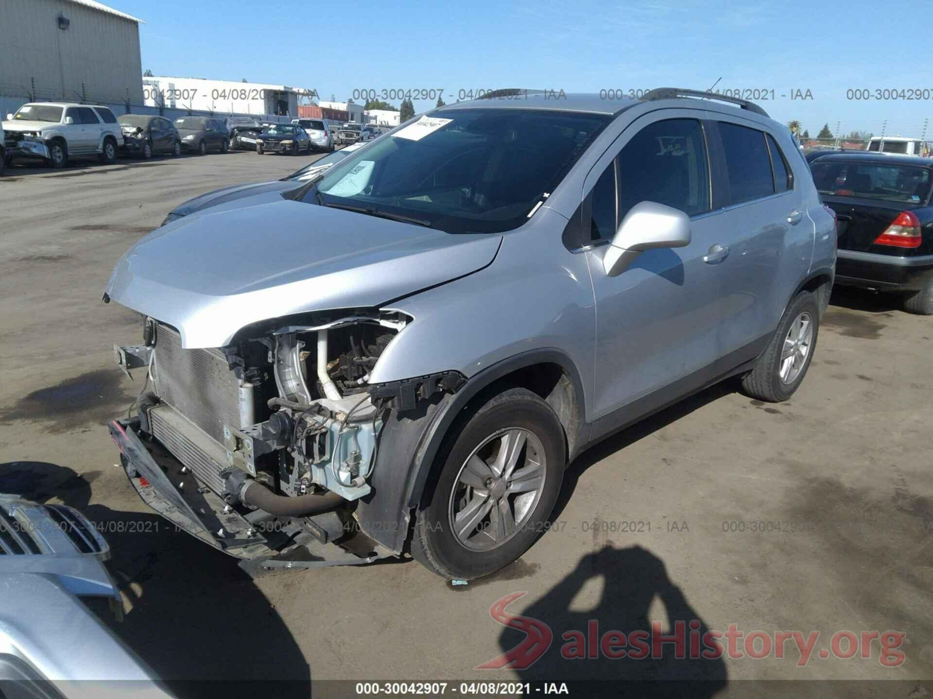 3GNCJPSB1GL196343 2016 CHEVROLET TRAX