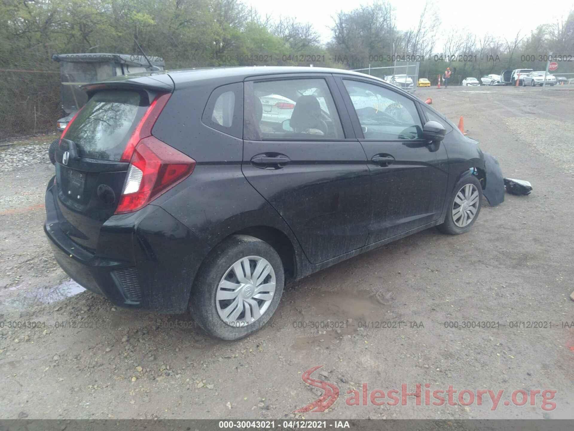 JHMGK5H50GX036678 2016 HONDA FIT