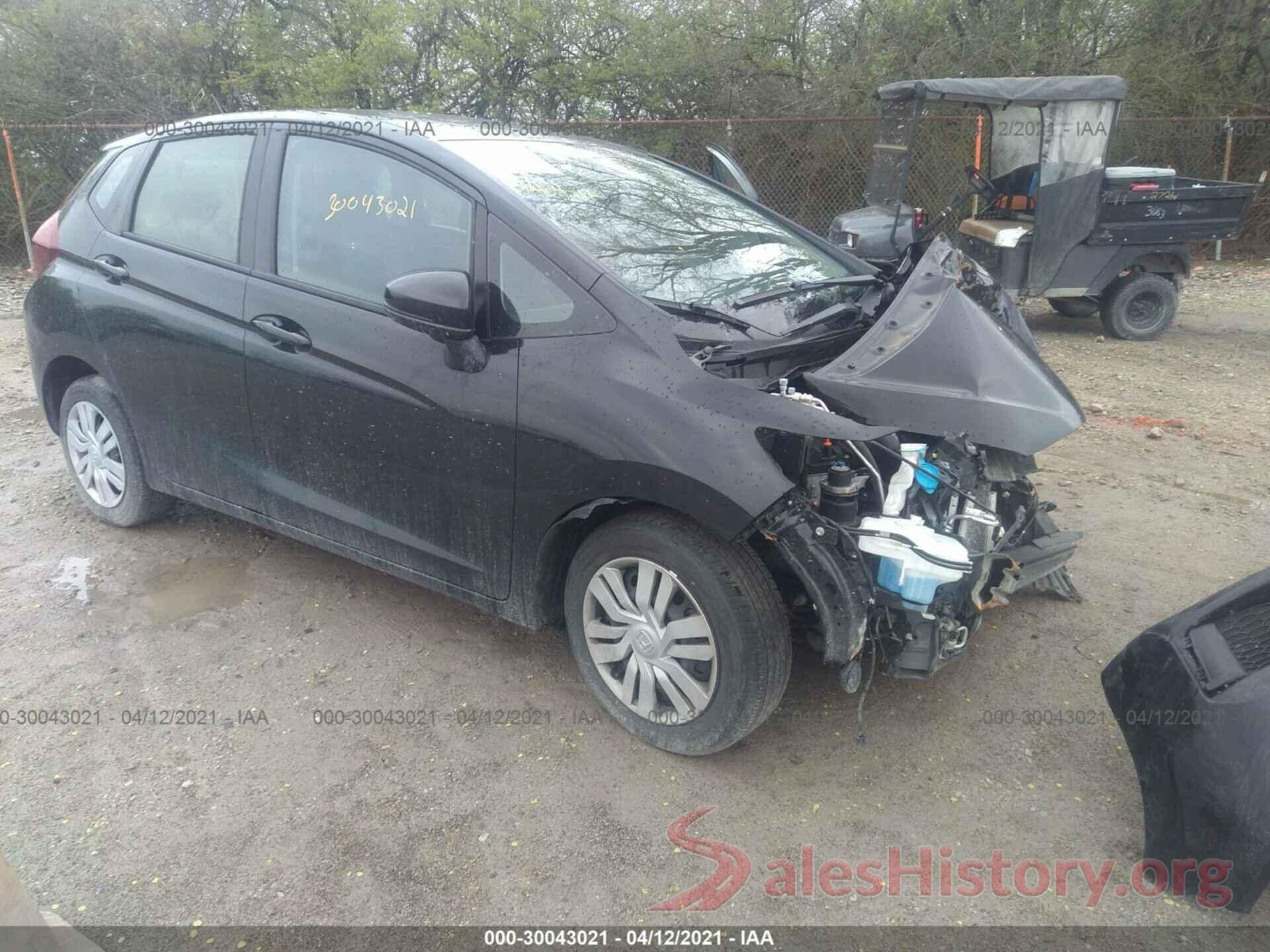 JHMGK5H50GX036678 2016 HONDA FIT