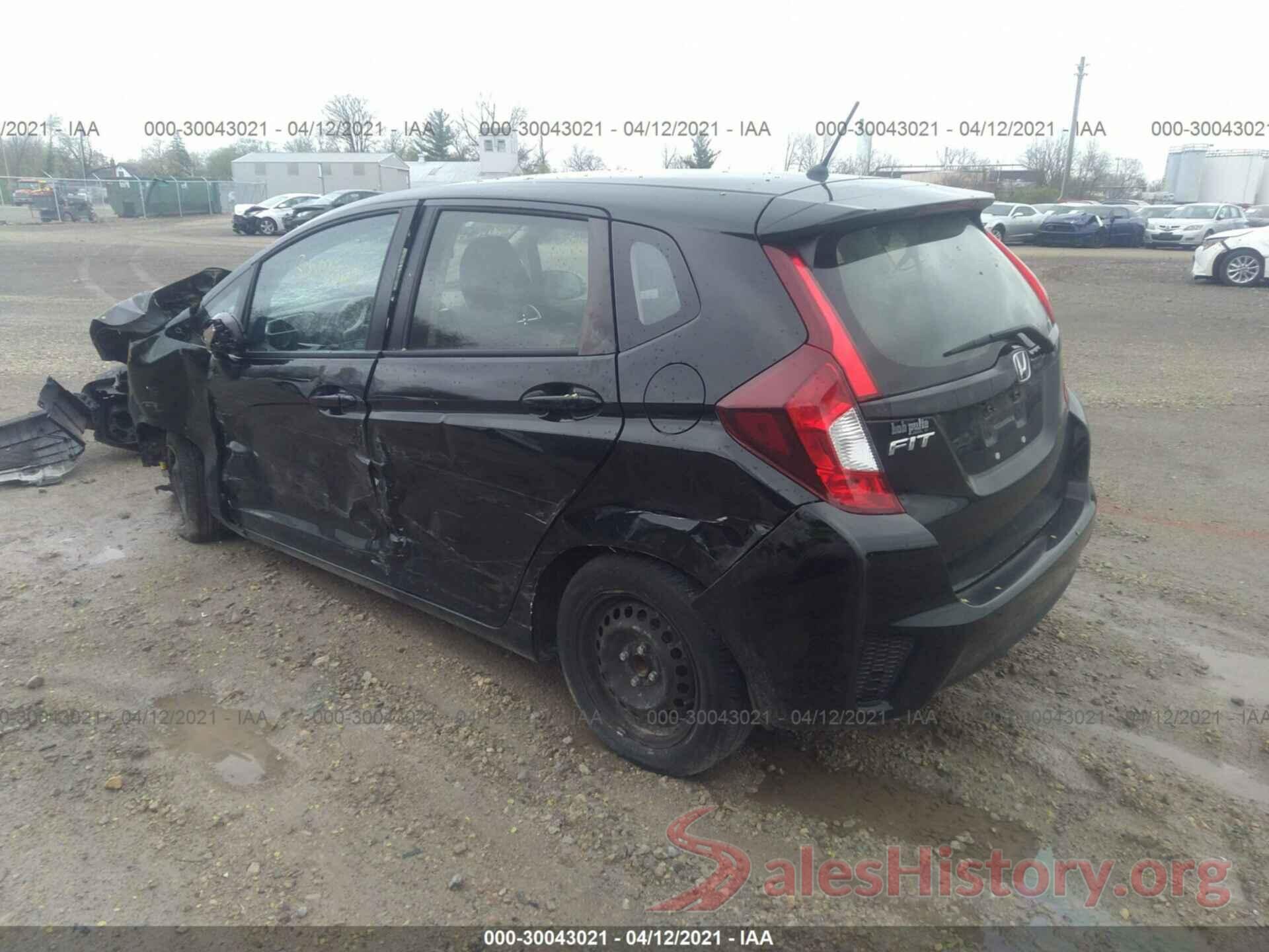 JHMGK5H50GX036678 2016 HONDA FIT