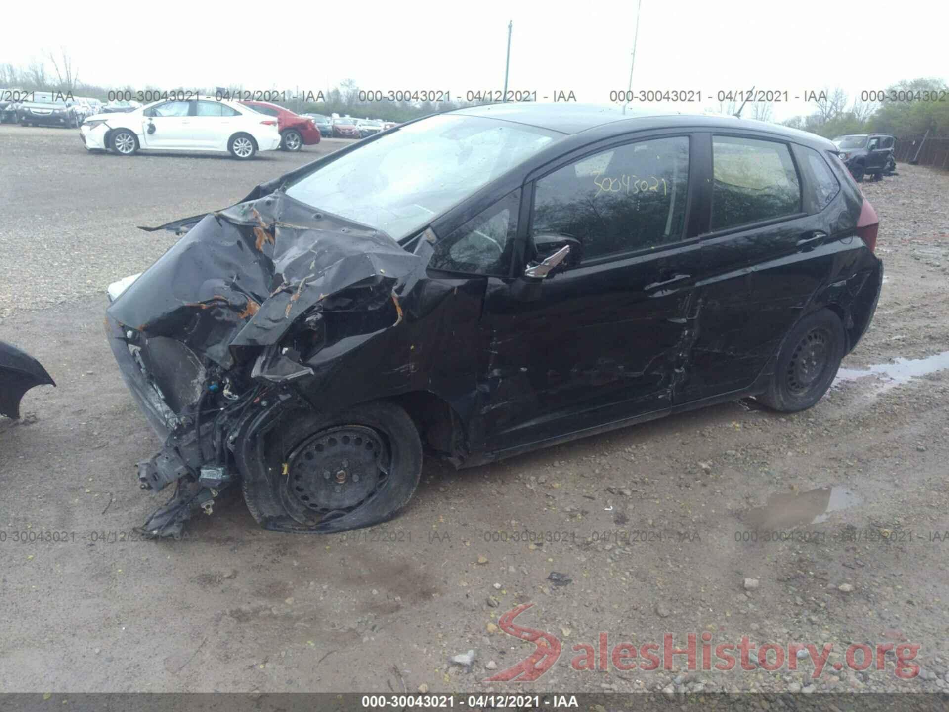 JHMGK5H50GX036678 2016 HONDA FIT