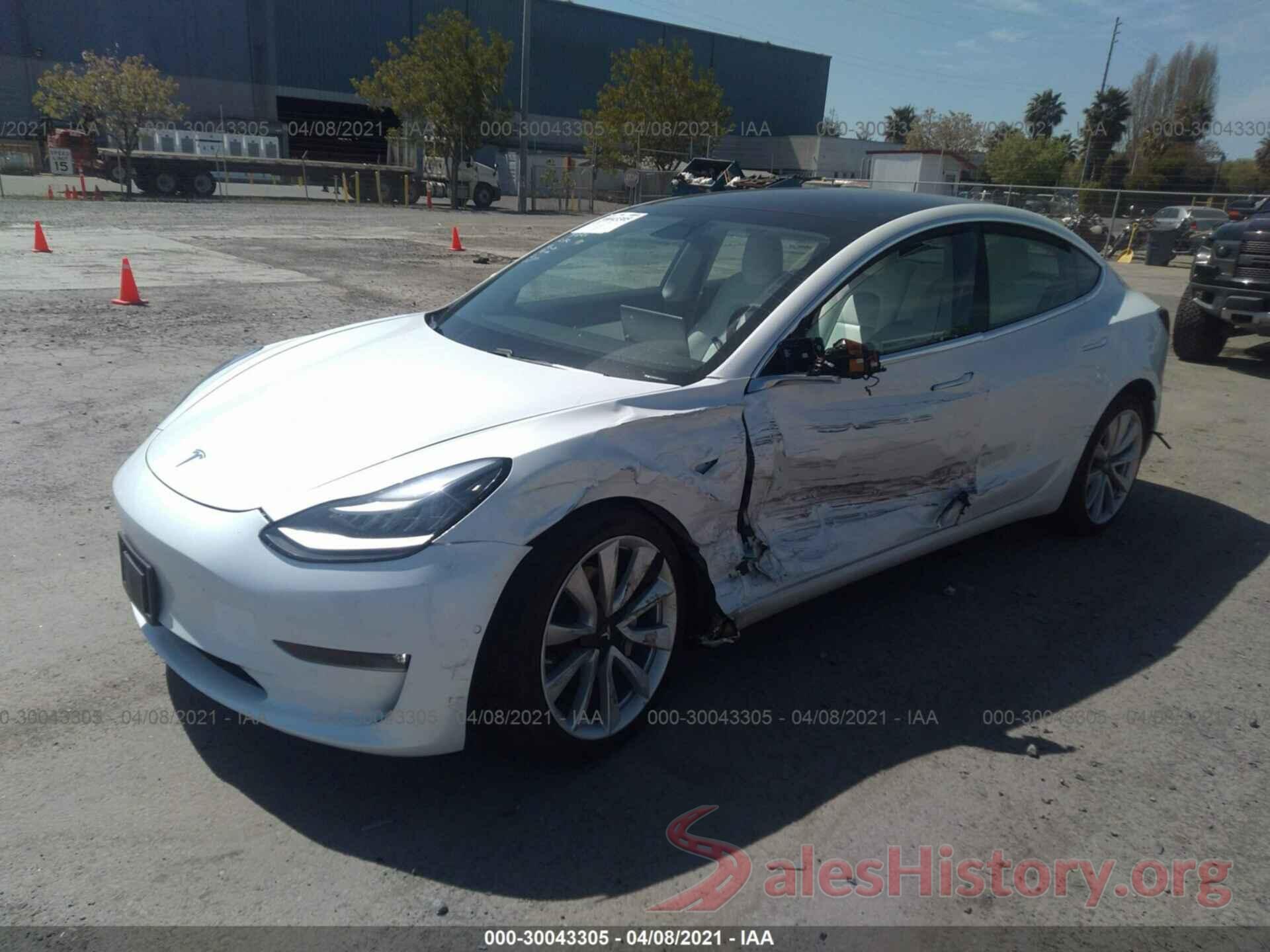 5YJ3E1EB5KF513473 2019 TESLA MODEL 3