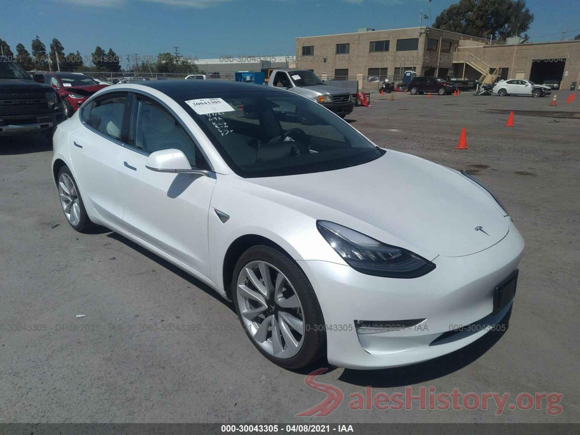 5YJ3E1EB5KF513473 2019 TESLA MODEL 3