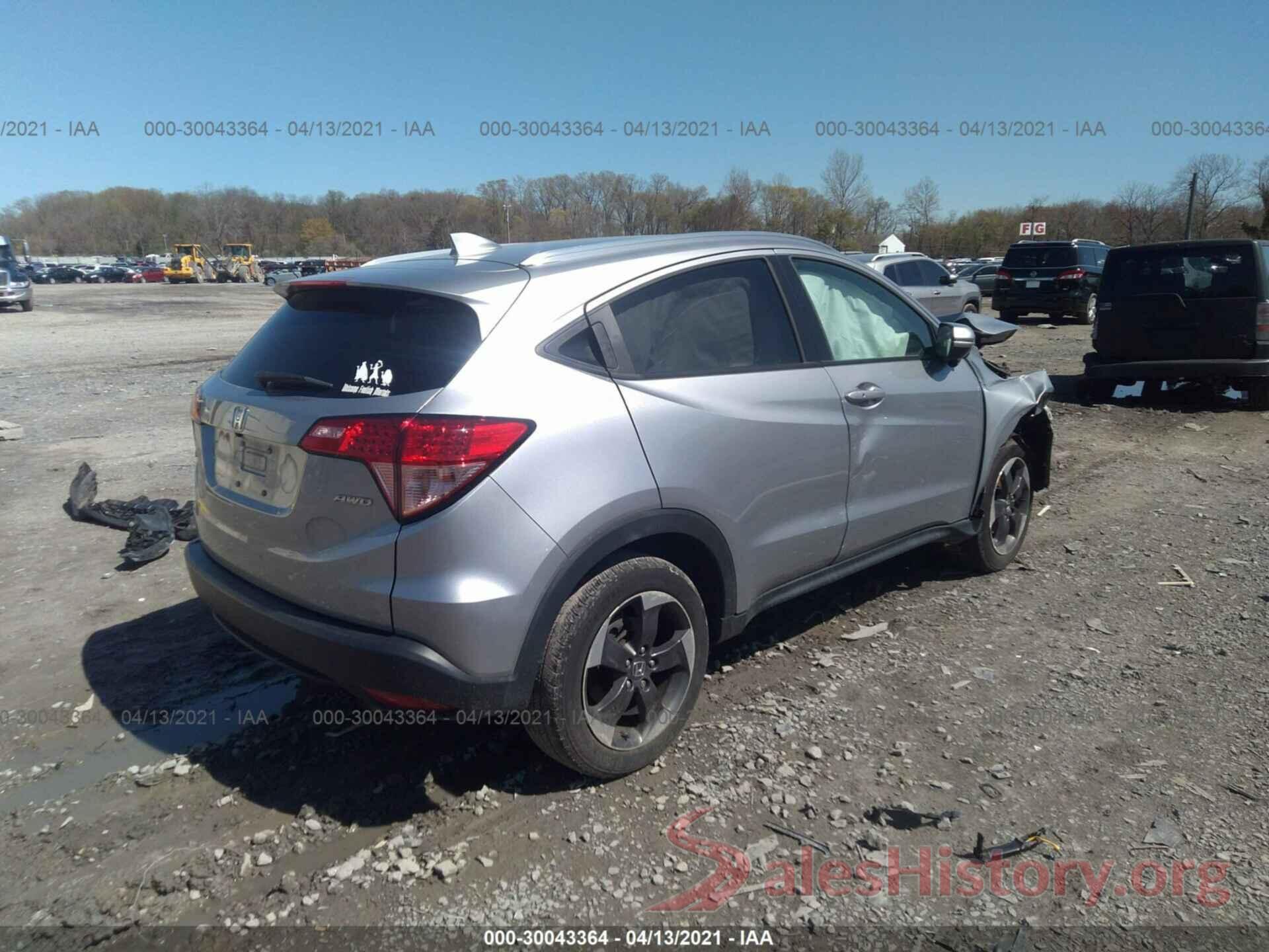 3CZRU6H73JM707120 2018 HONDA HR-V