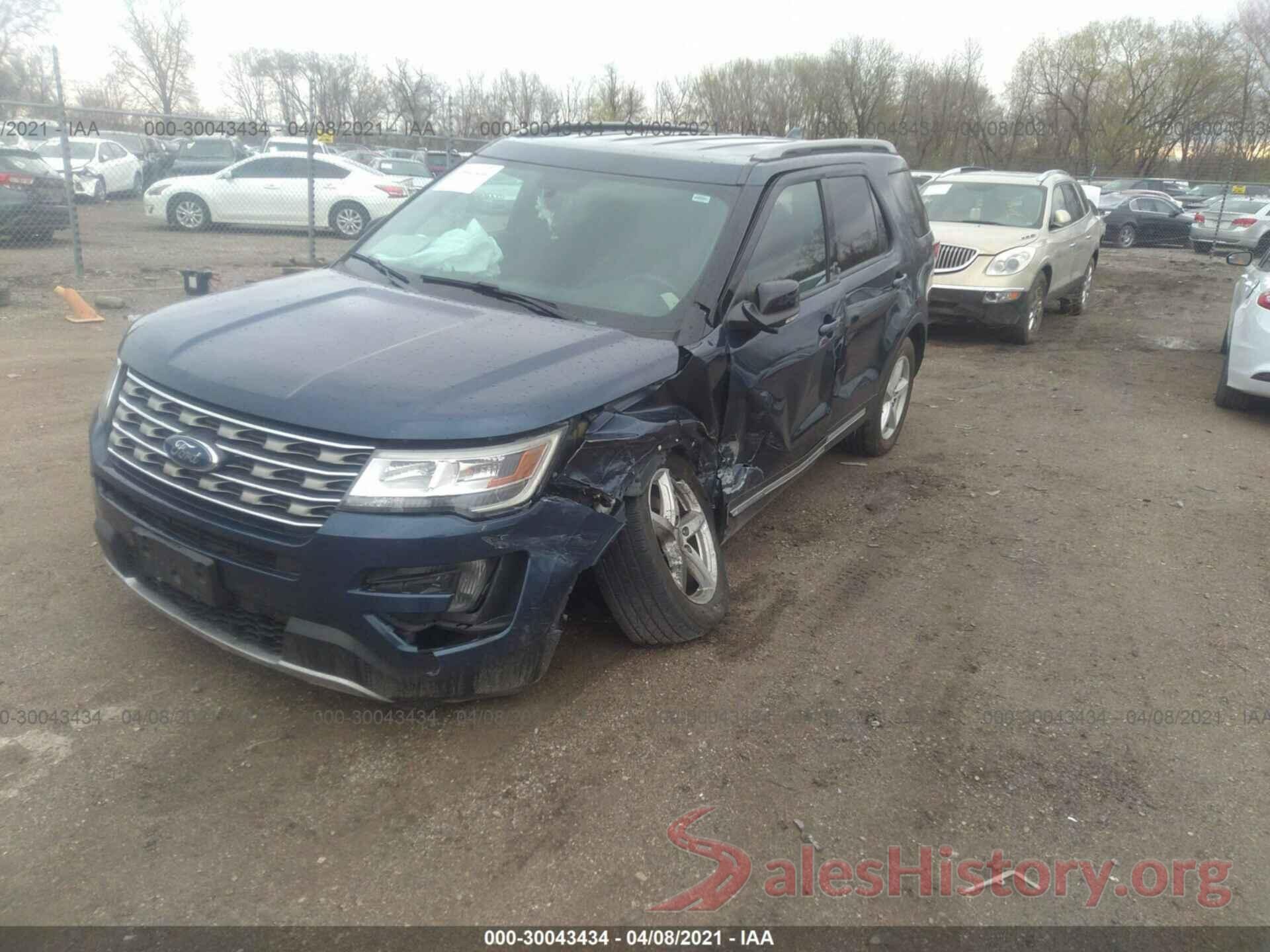 1FM5K8D80HGD37202 2017 FORD EXPLORER