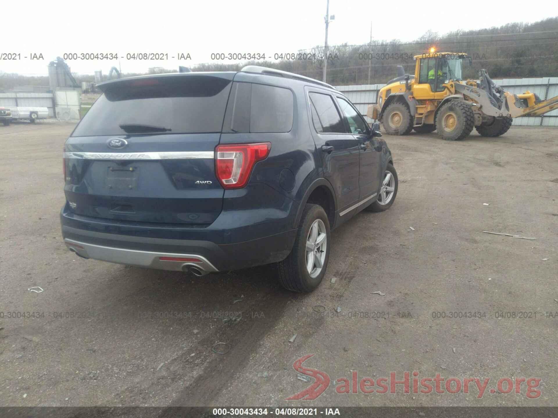 1FM5K8D80HGD37202 2017 FORD EXPLORER