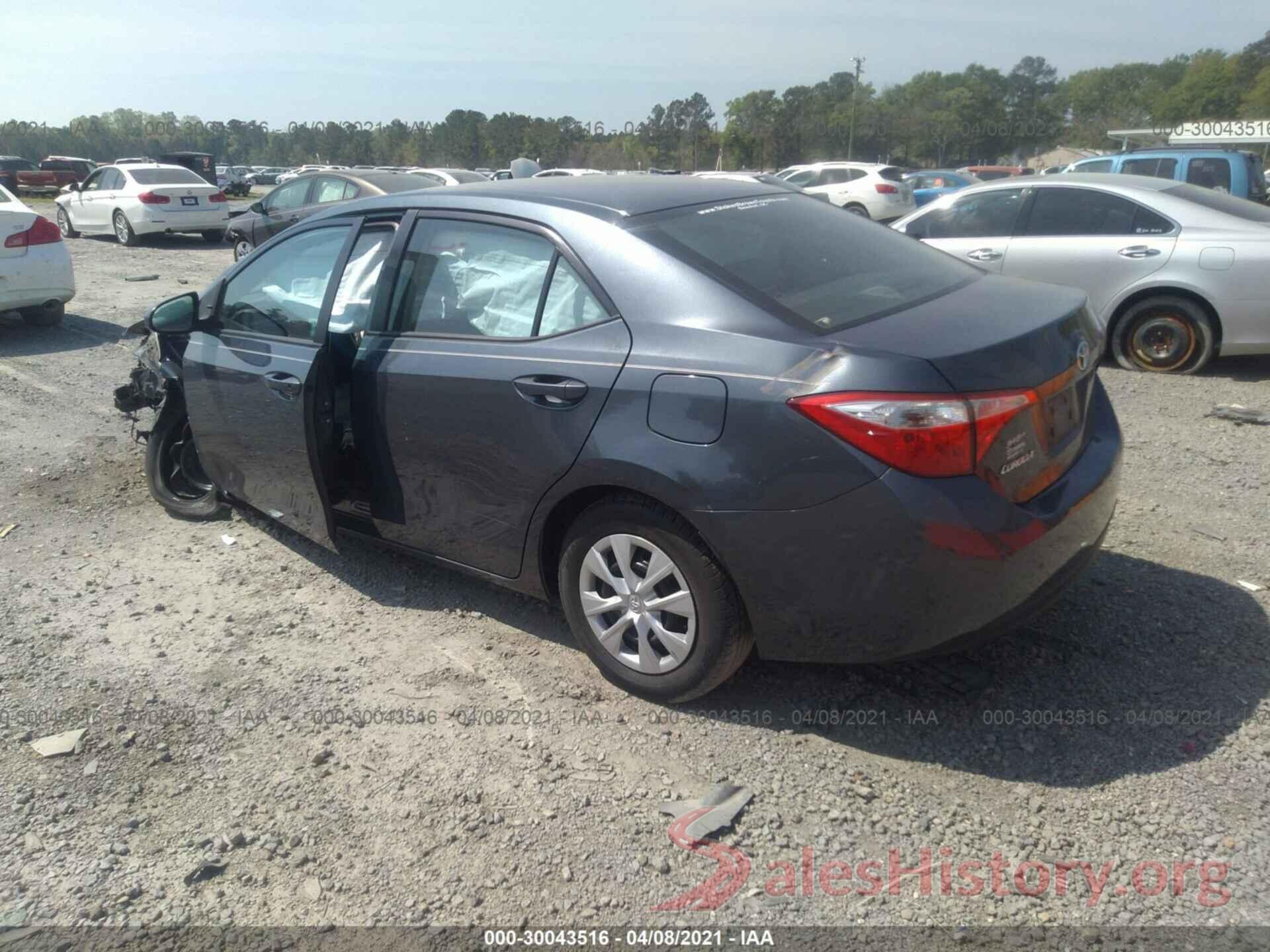 2T1BURHE4GC553106 2016 TOYOTA COROLLA