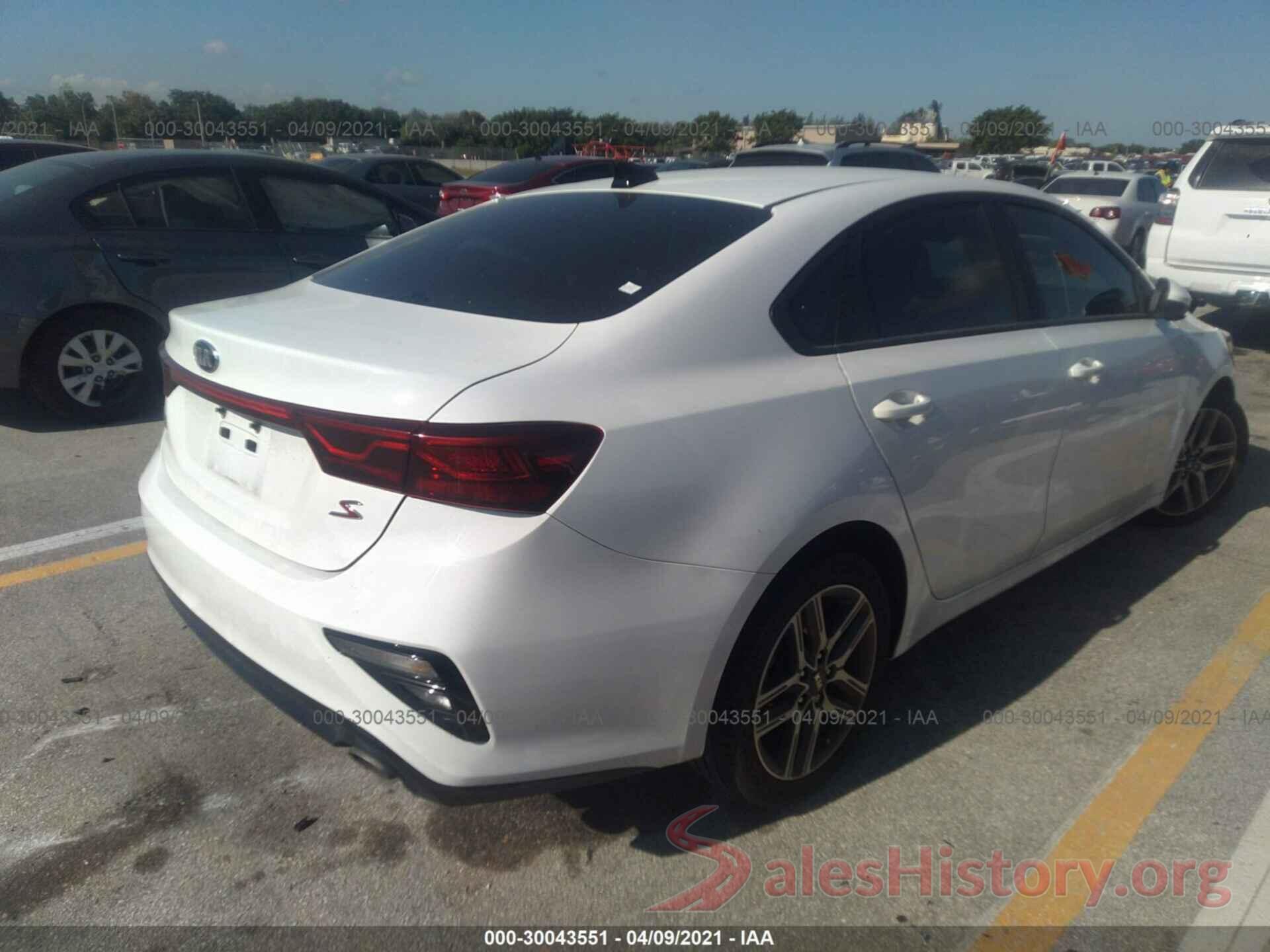 3KPF34AD7KE027829 2019 KIA FORTE