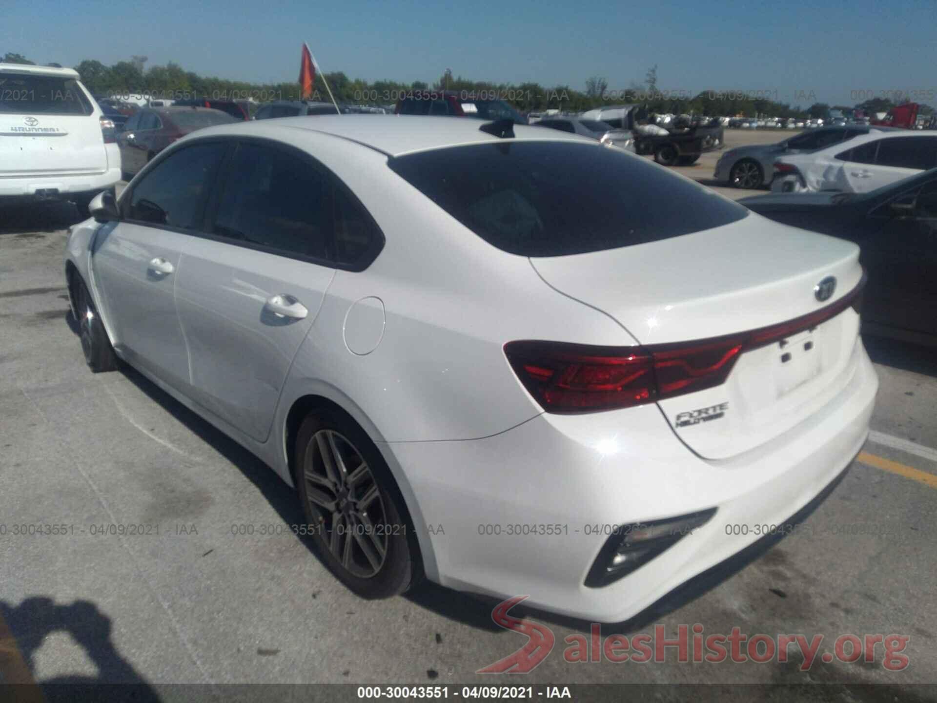 3KPF34AD7KE027829 2019 KIA FORTE