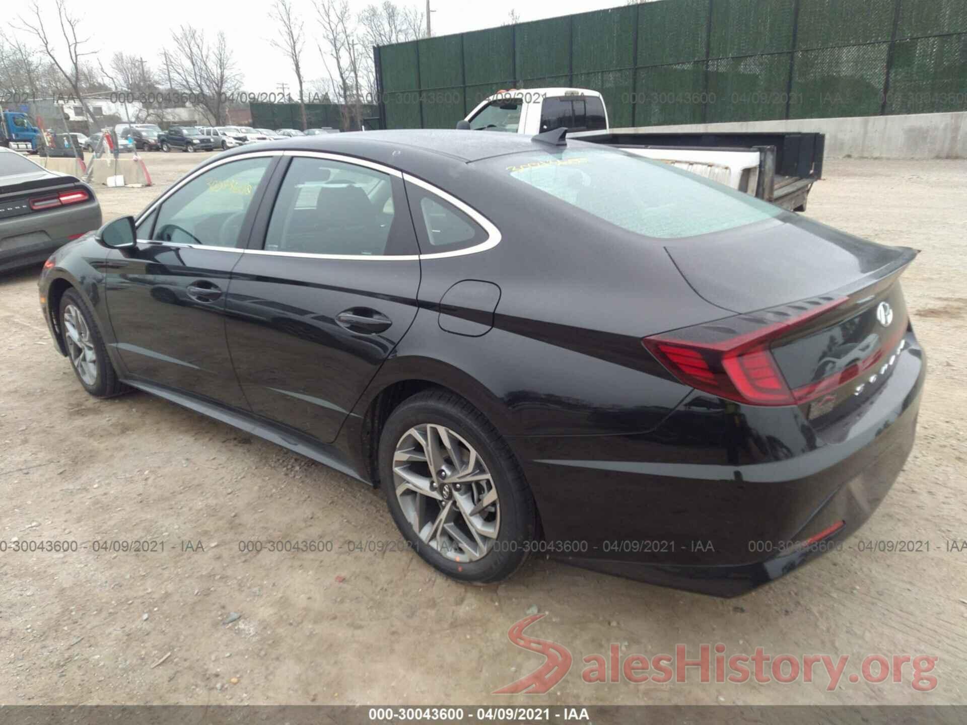 5NPEL4JA2MH107121 2021 HYUNDAI SONATA