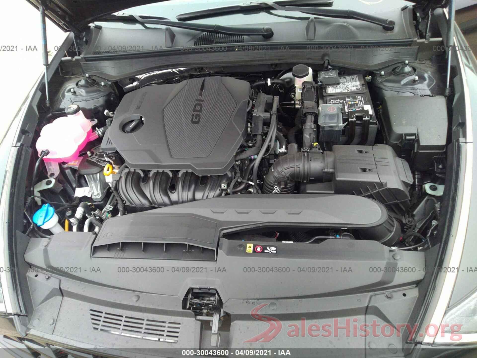 5NPEL4JA2MH107121 2021 HYUNDAI SONATA