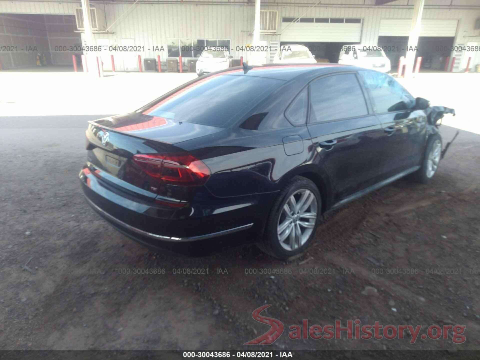 1VWLA7A31KC010966 2019 VOLKSWAGEN PASSAT