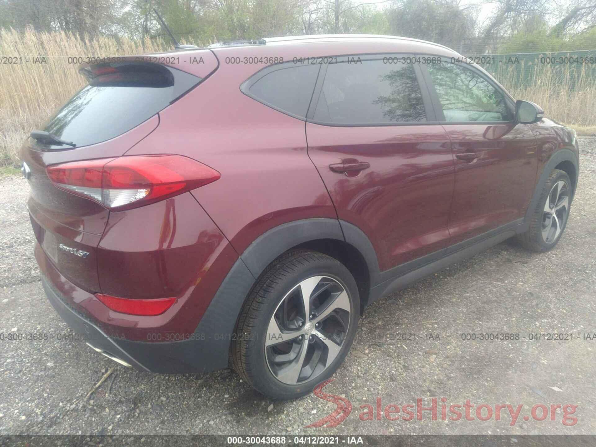 KM8J33A26GU251150 2016 HYUNDAI TUCSON