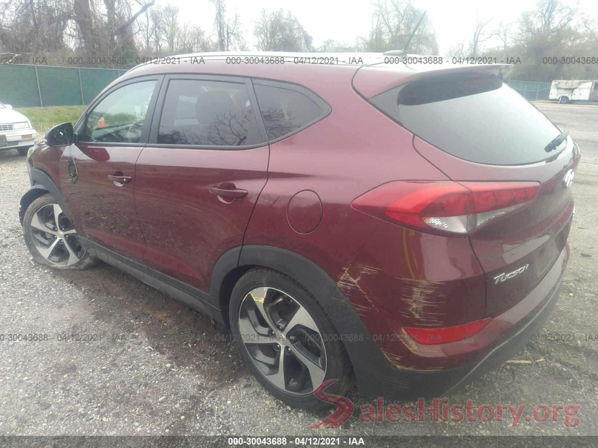 KM8J33A26GU251150 2016 HYUNDAI TUCSON