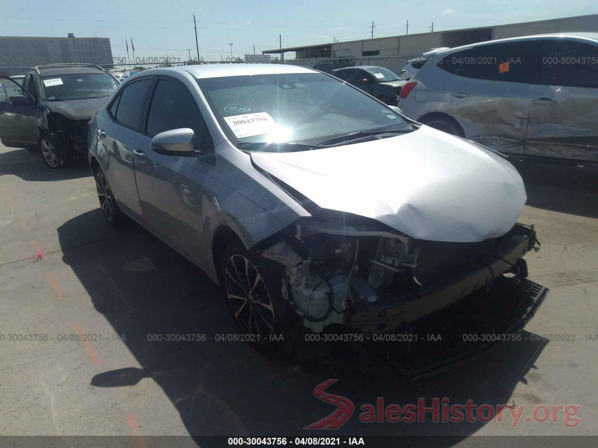 2T1BURHE3JC015858 2018 TOYOTA COROLLA