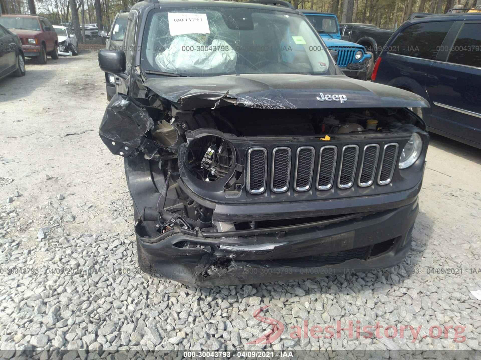 ZACCJBBBXHPE89131 2017 JEEP RENEGADE