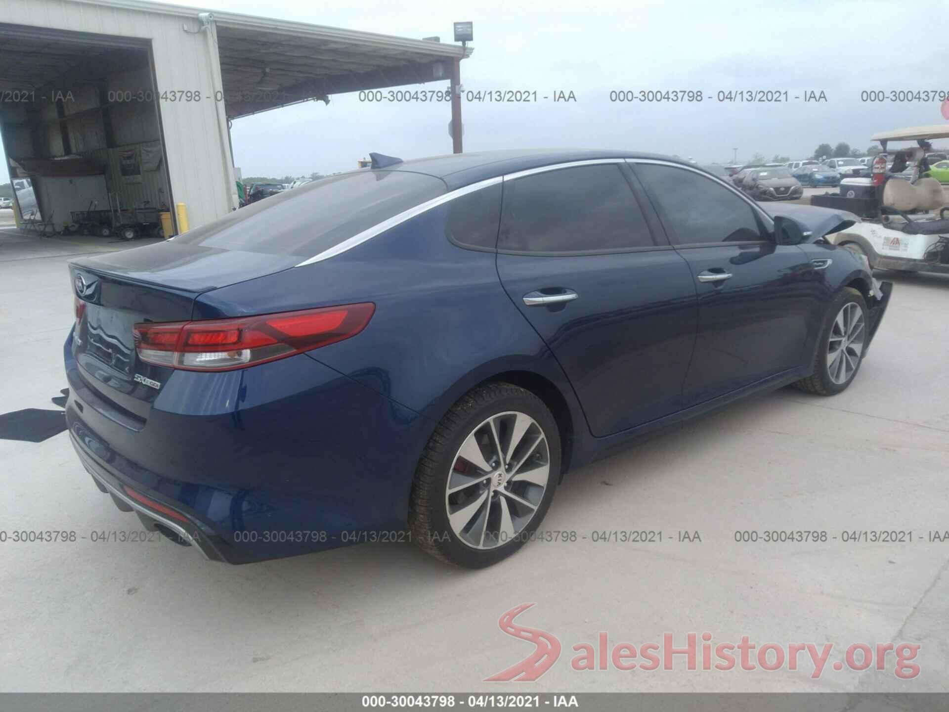 5XXGW4L26GG065221 2016 KIA OPTIMA