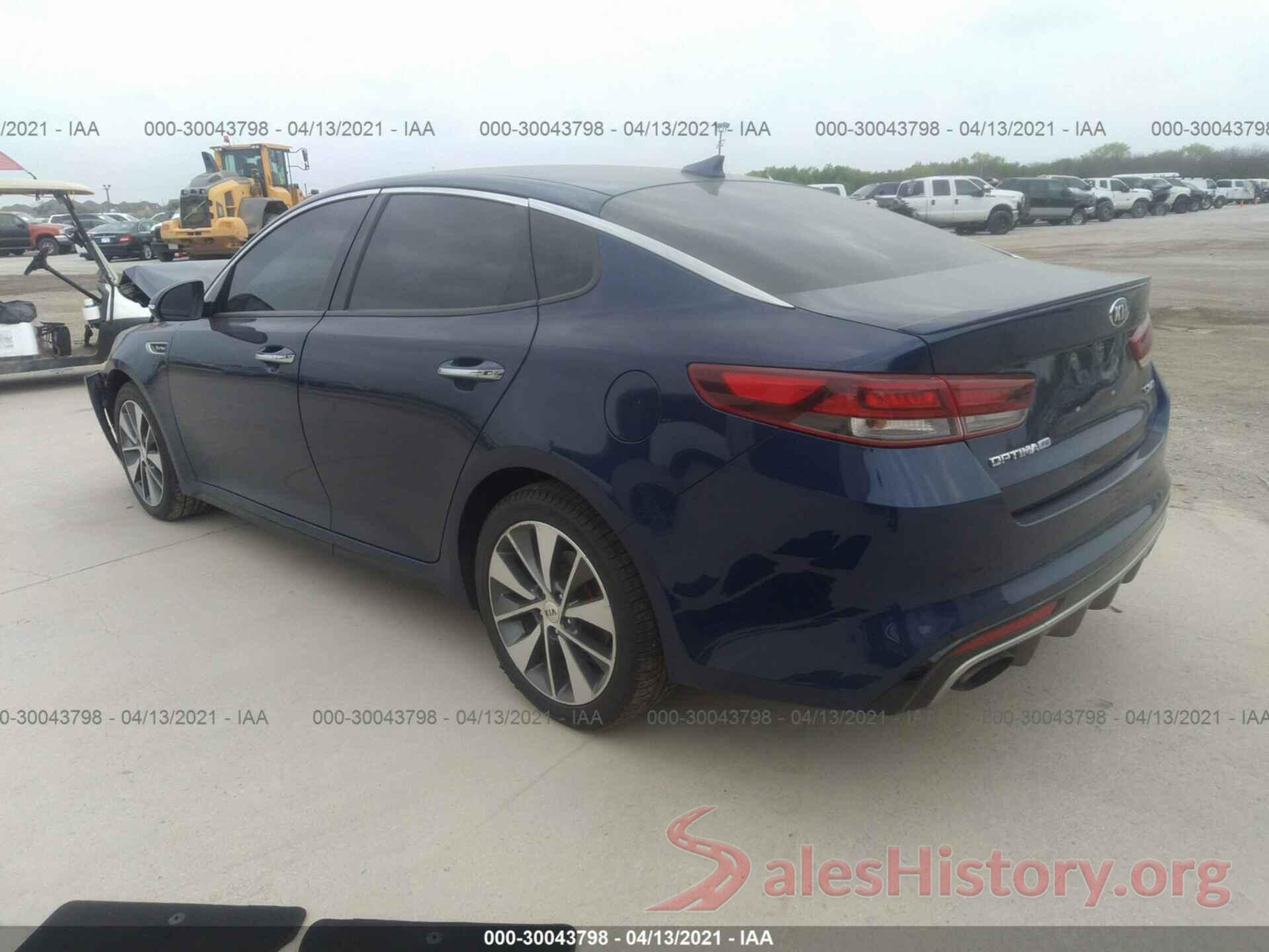 5XXGW4L26GG065221 2016 KIA OPTIMA