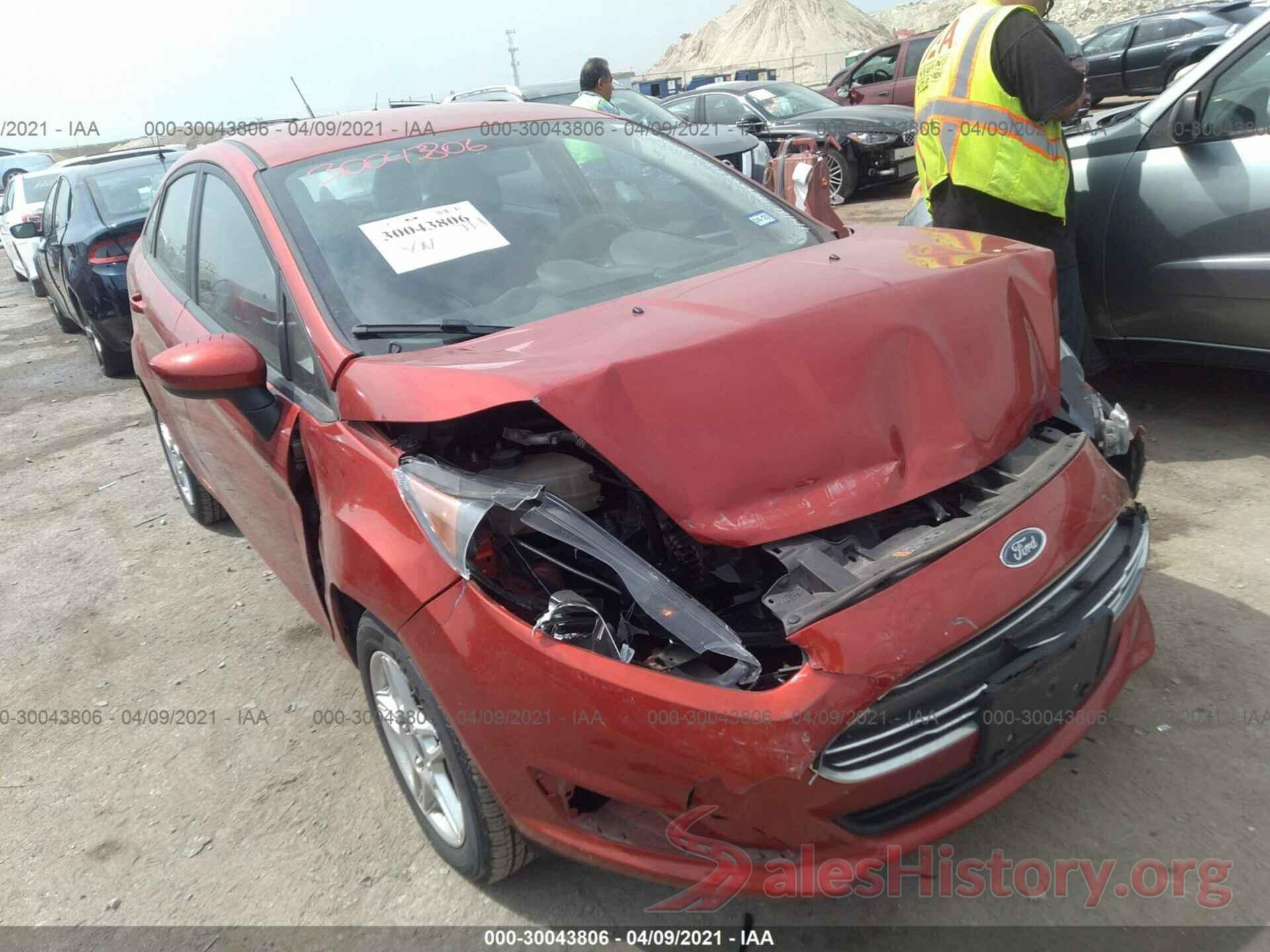 3FADP4BJ6JM109612 2018 FORD FIESTA