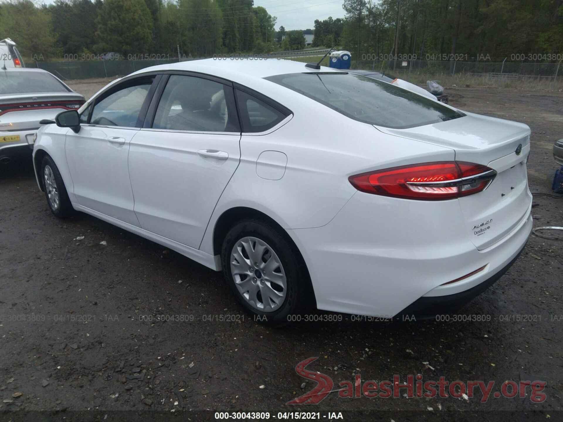 3FA6P0G7XKR160369 2019 FORD FUSION