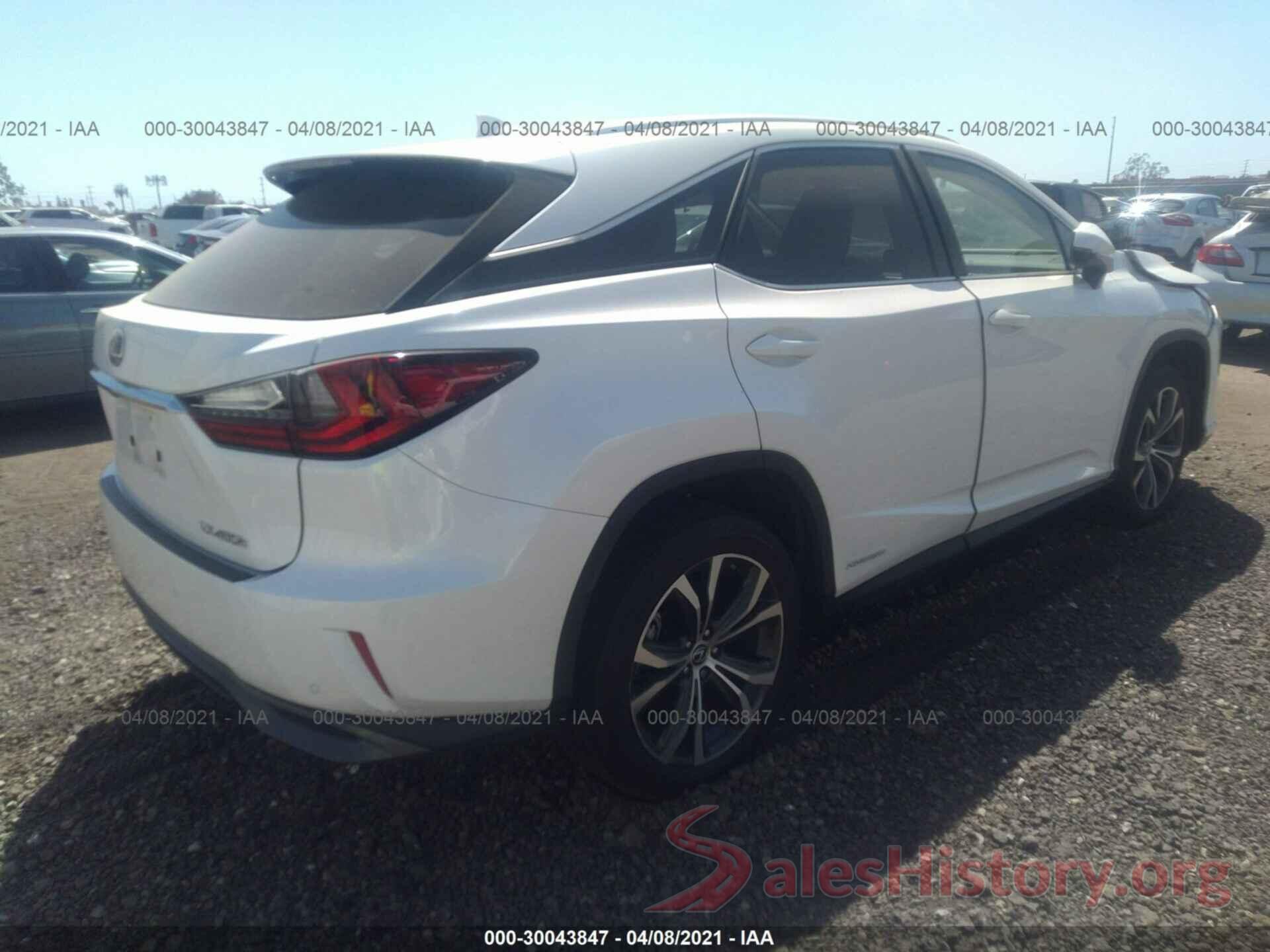 2T2BGMCA0KC038607 2019 LEXUS RX