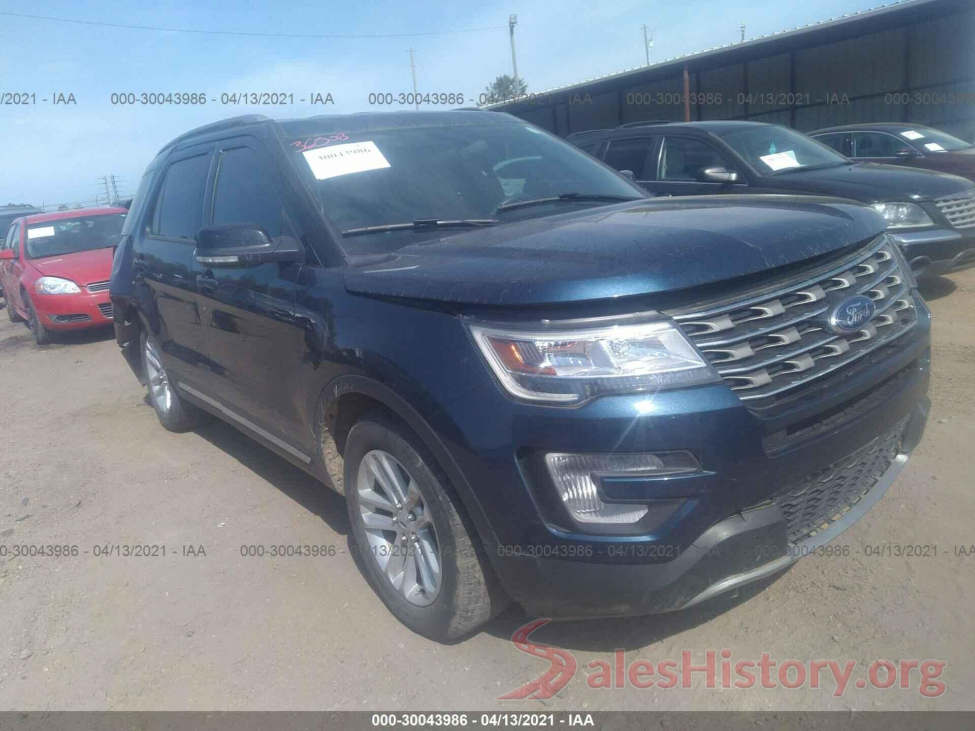 1FM5K7D86HGD95325 2017 FORD EXPLORER