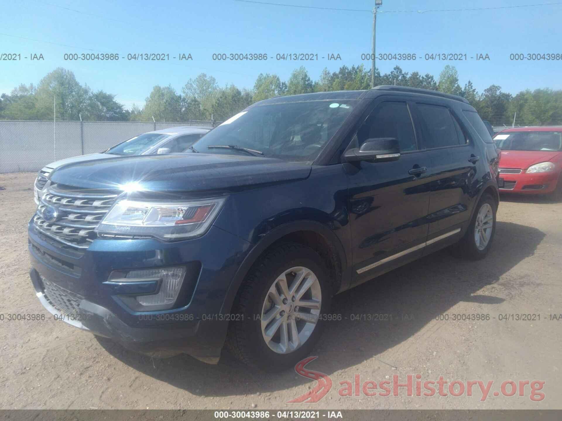 1FM5K7D86HGD95325 2017 FORD EXPLORER