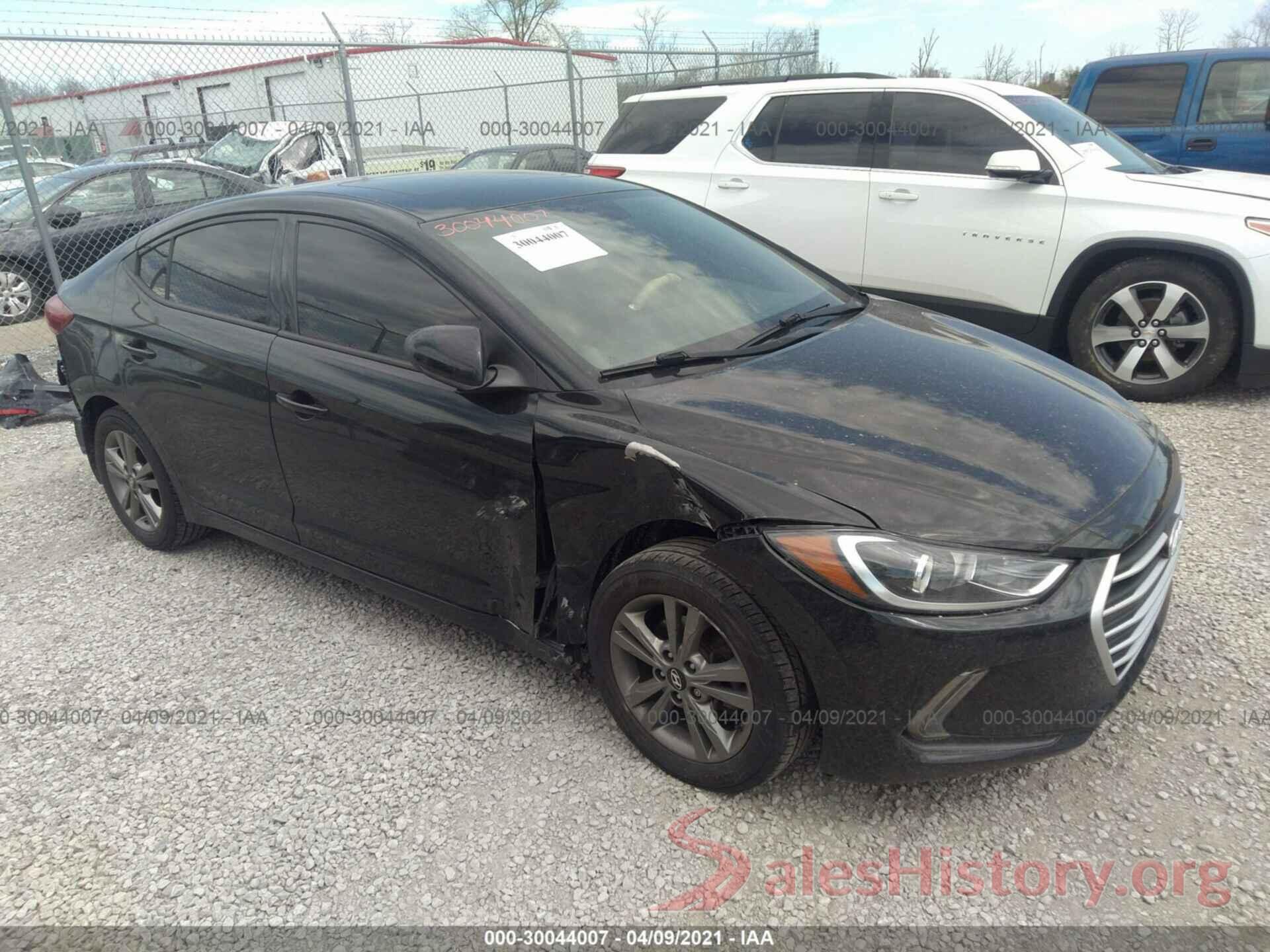 5NPD84LF6HH211364 2017 HYUNDAI ELANTRA