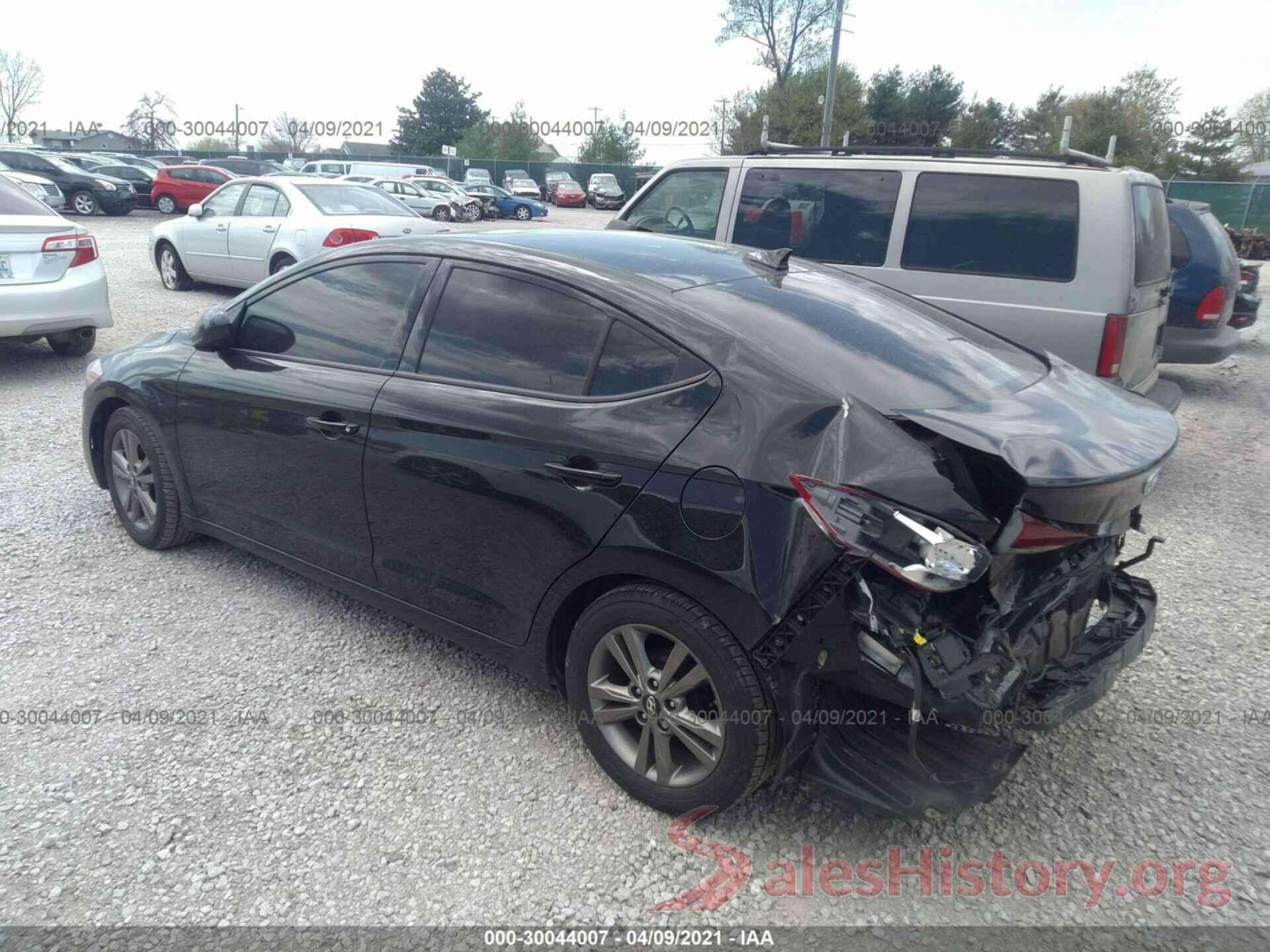 5NPD84LF6HH211364 2017 HYUNDAI ELANTRA