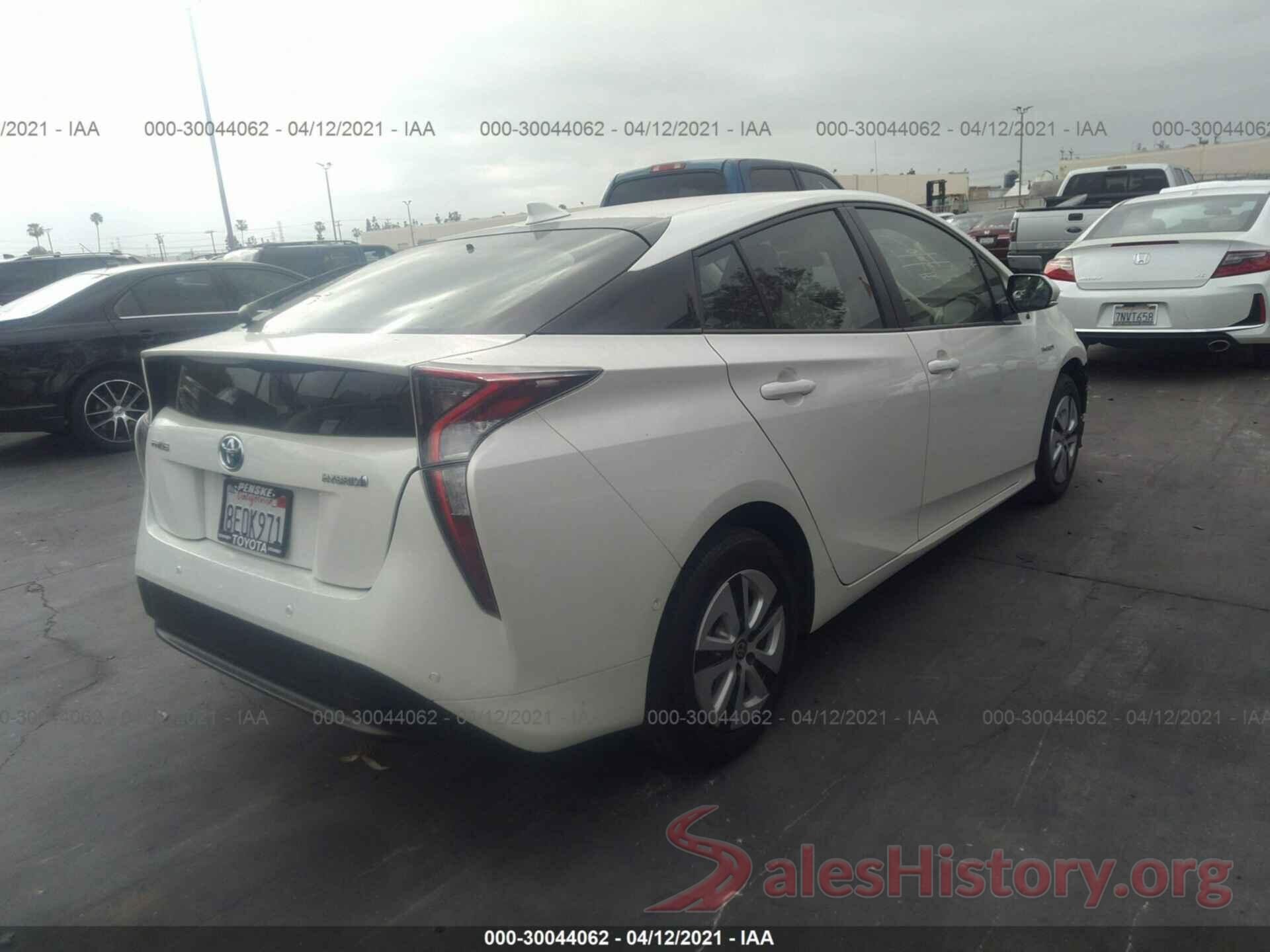 JTDKBRFU3J3065801 2018 TOYOTA PRIUS