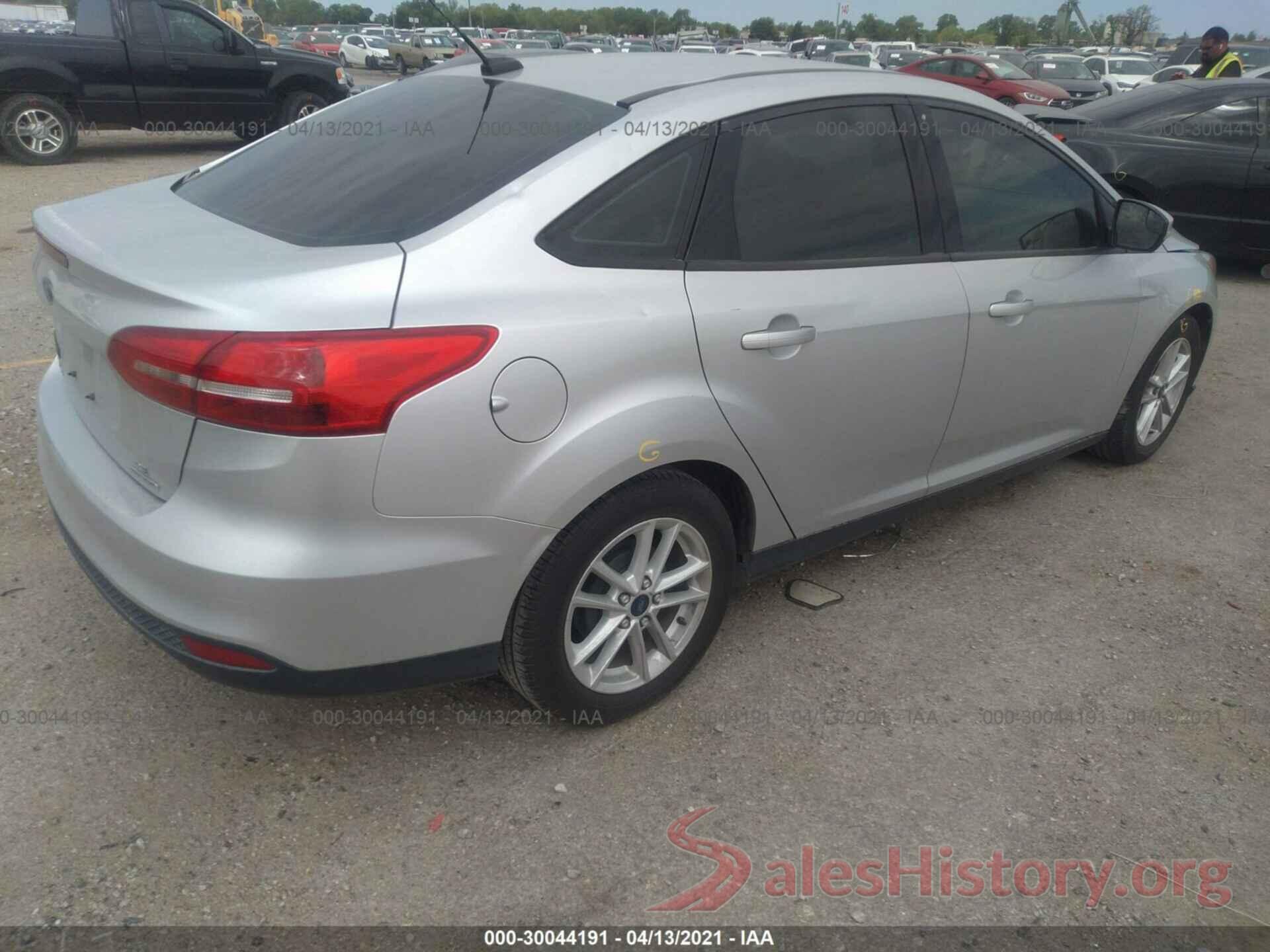 1FADP3F25GL379292 2016 FORD FOCUS