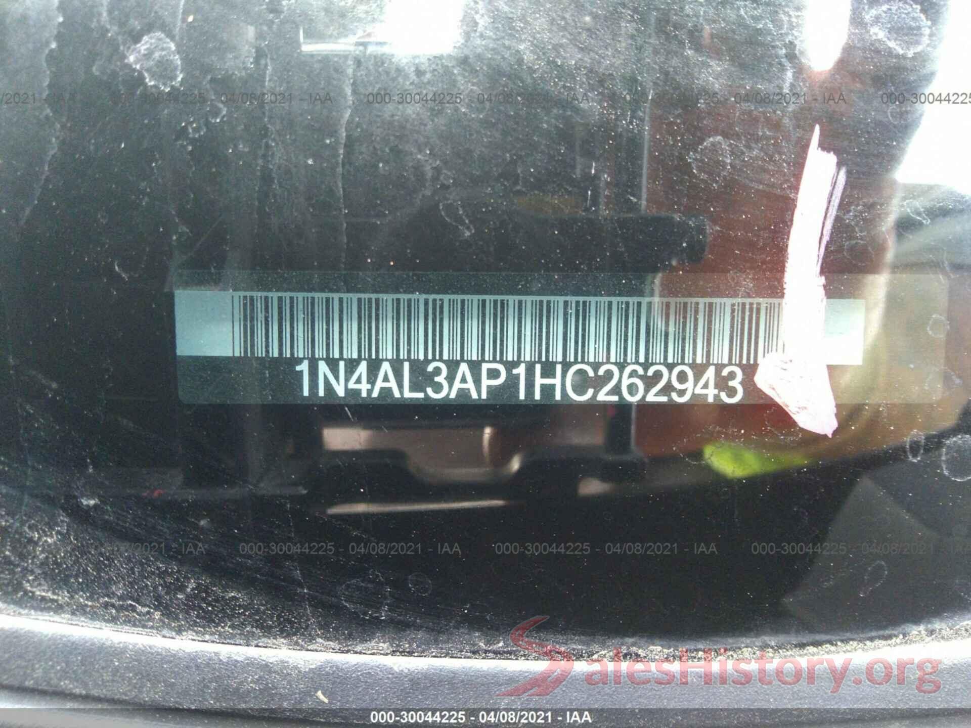 1N4AL3AP1HC262943 2017 NISSAN ALTIMA