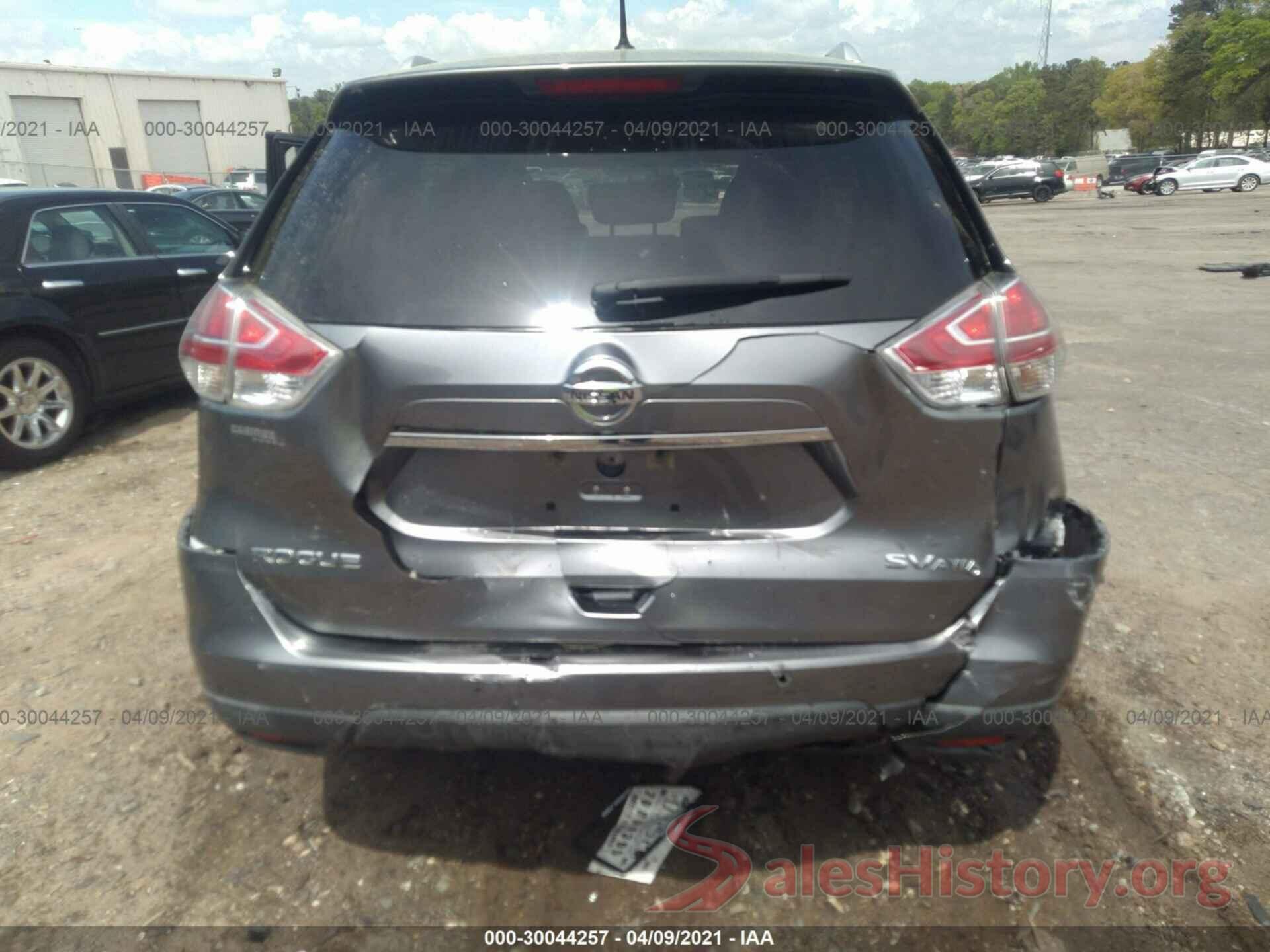 KNMAT2MV0GP696180 2016 NISSAN ROGUE