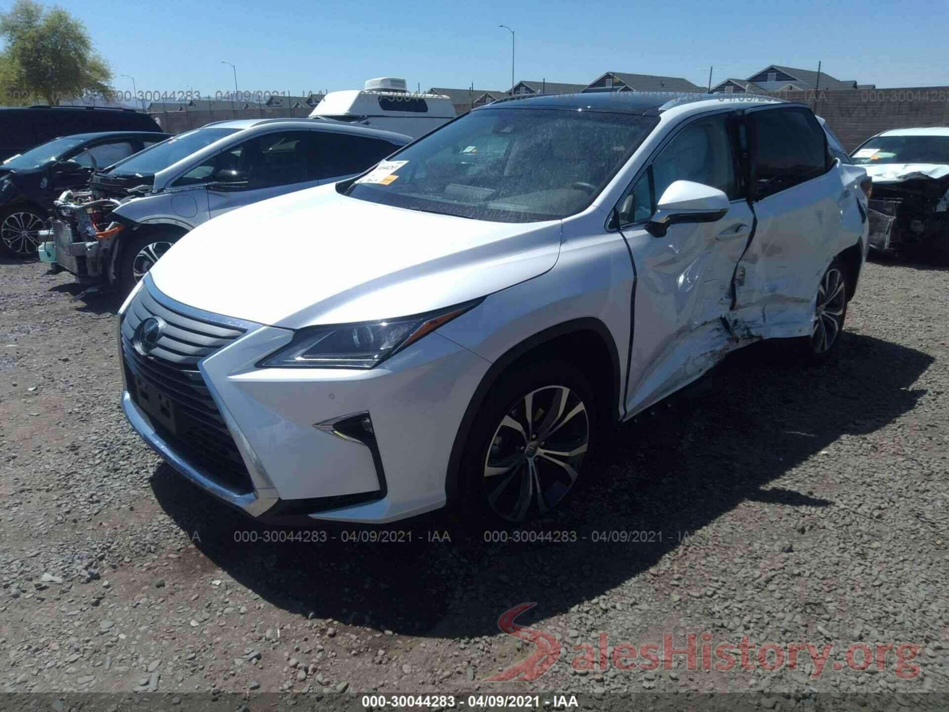 2T2BZMCA5HC119461 2017 LEXUS RX