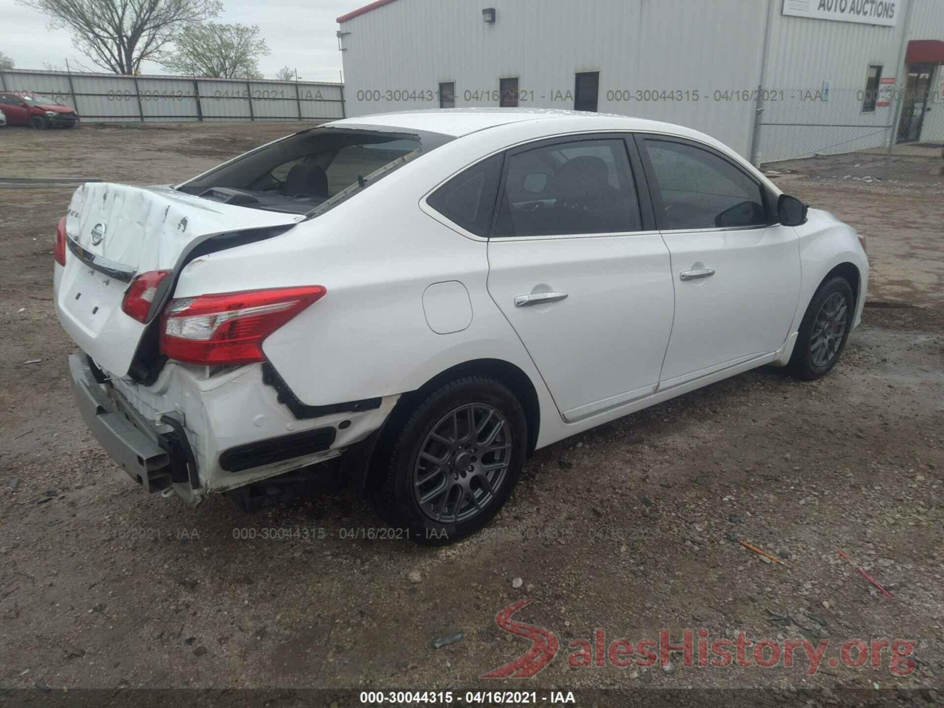 3N1AB7AP4GY286182 2016 NISSAN SENTRA