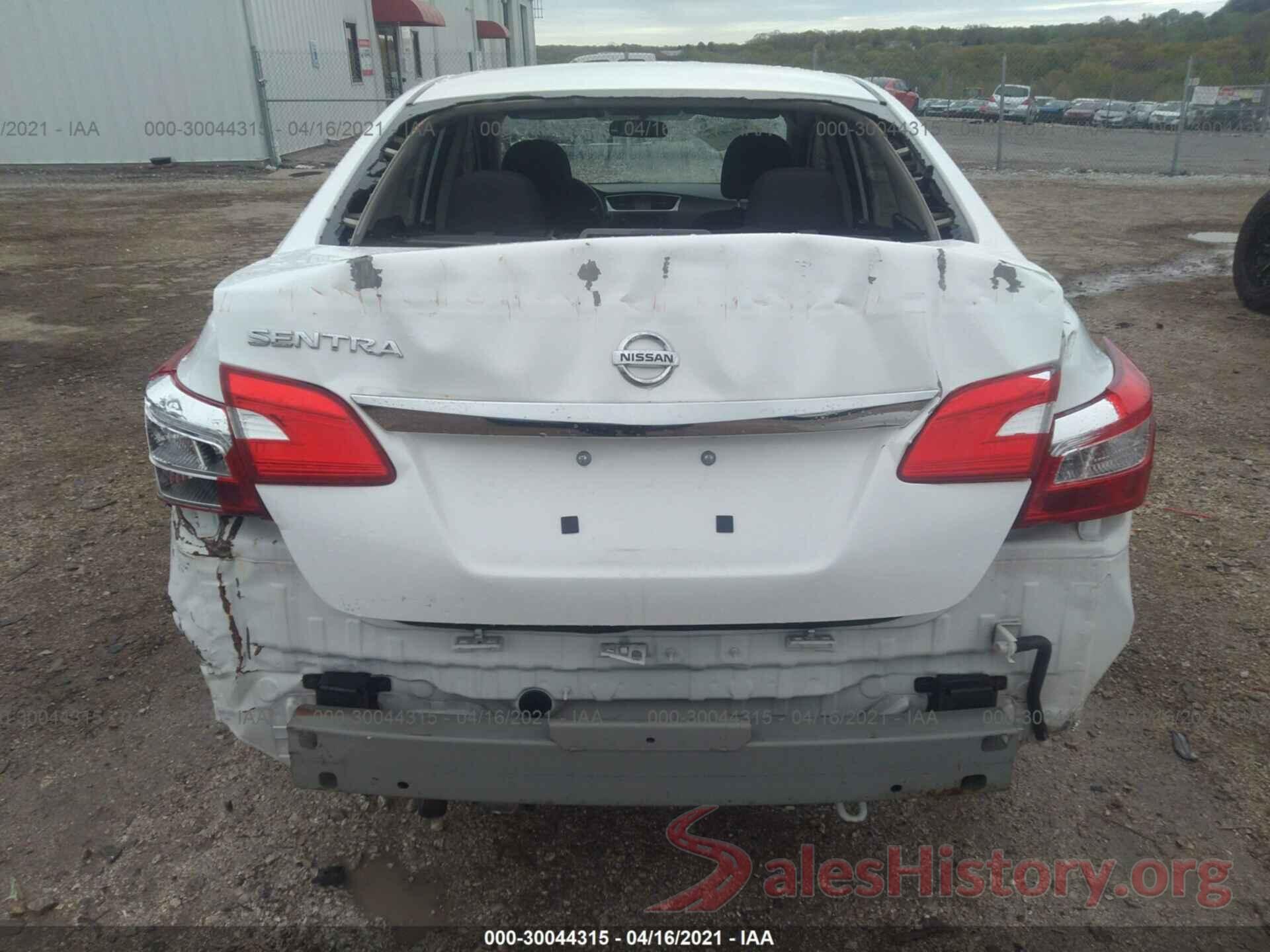 3N1AB7AP4GY286182 2016 NISSAN SENTRA