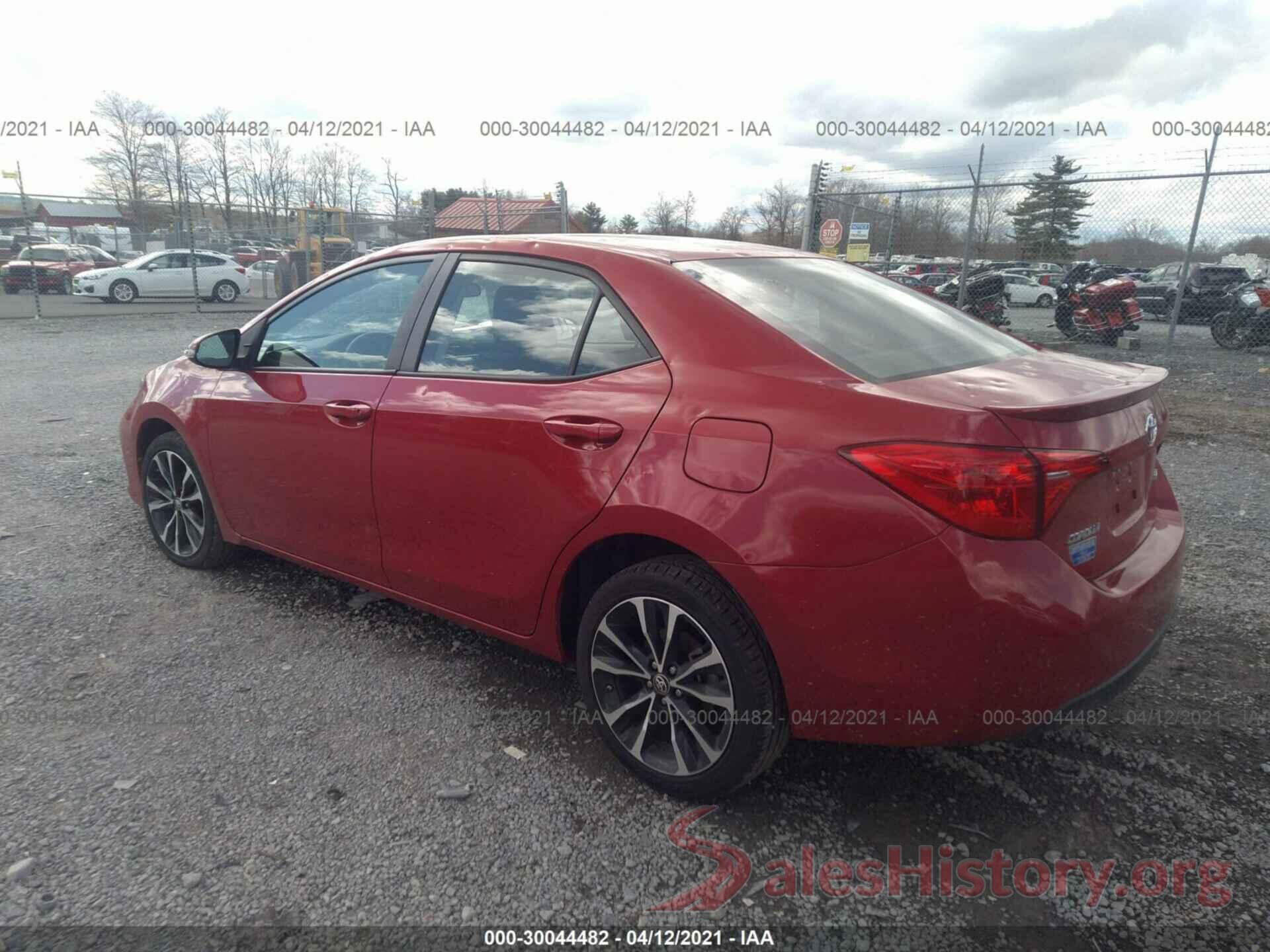 2T1BURHE4JC016582 2018 TOYOTA COROLLA