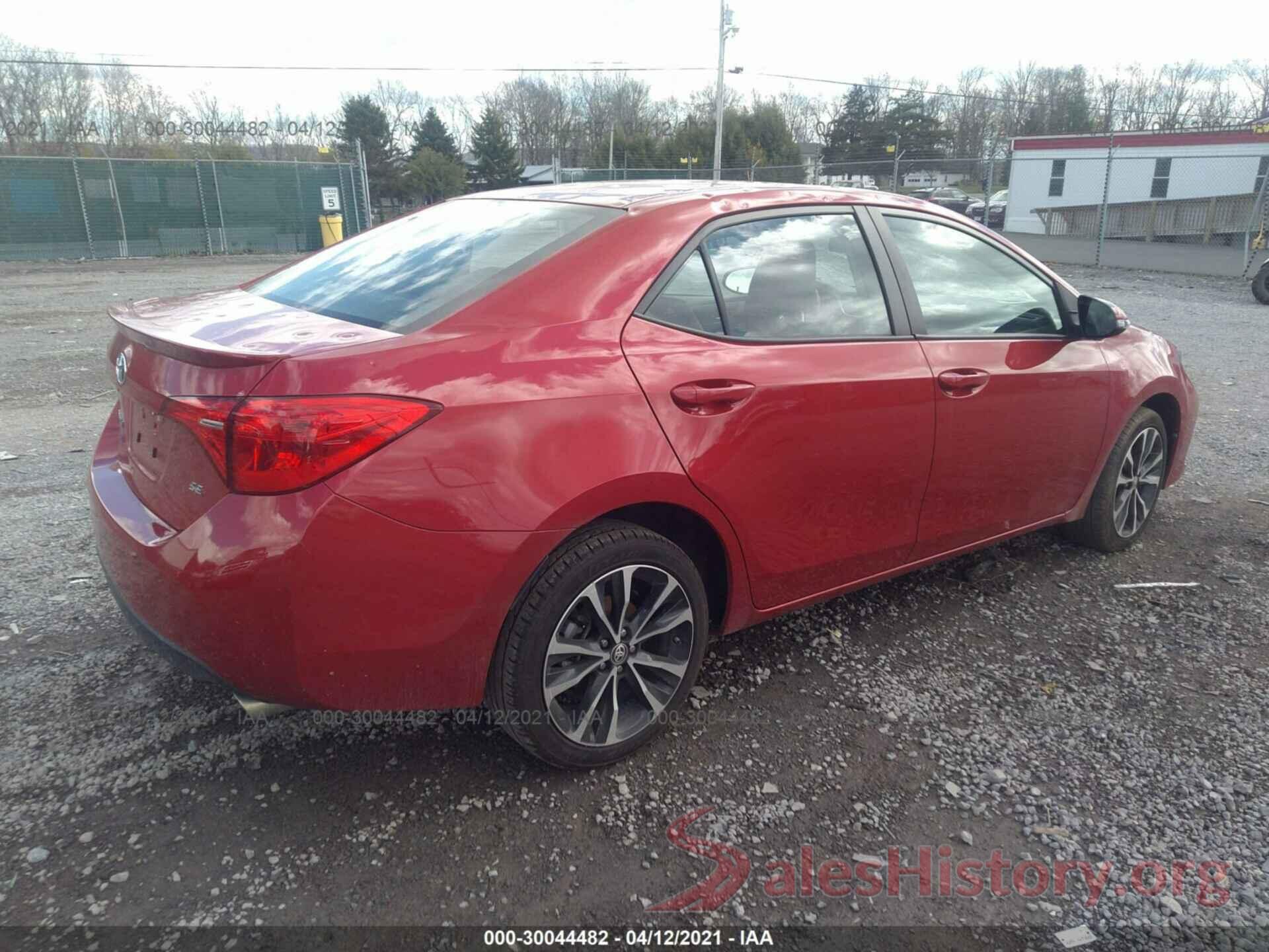 2T1BURHE4JC016582 2018 TOYOTA COROLLA