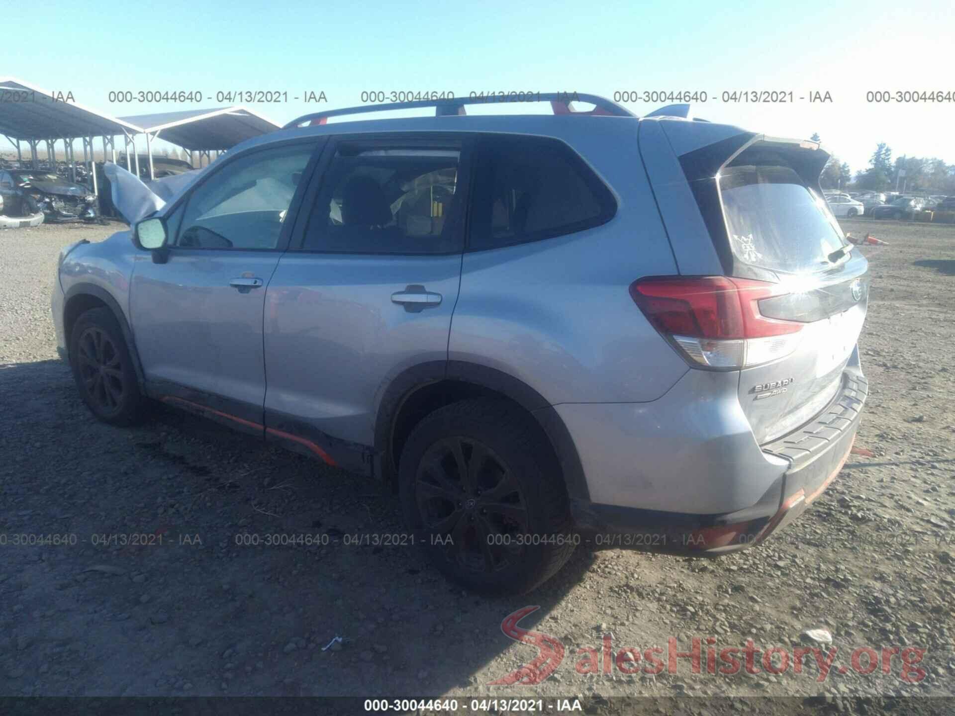 JF2SKAJC9KH560767 2019 SUBARU FORESTER