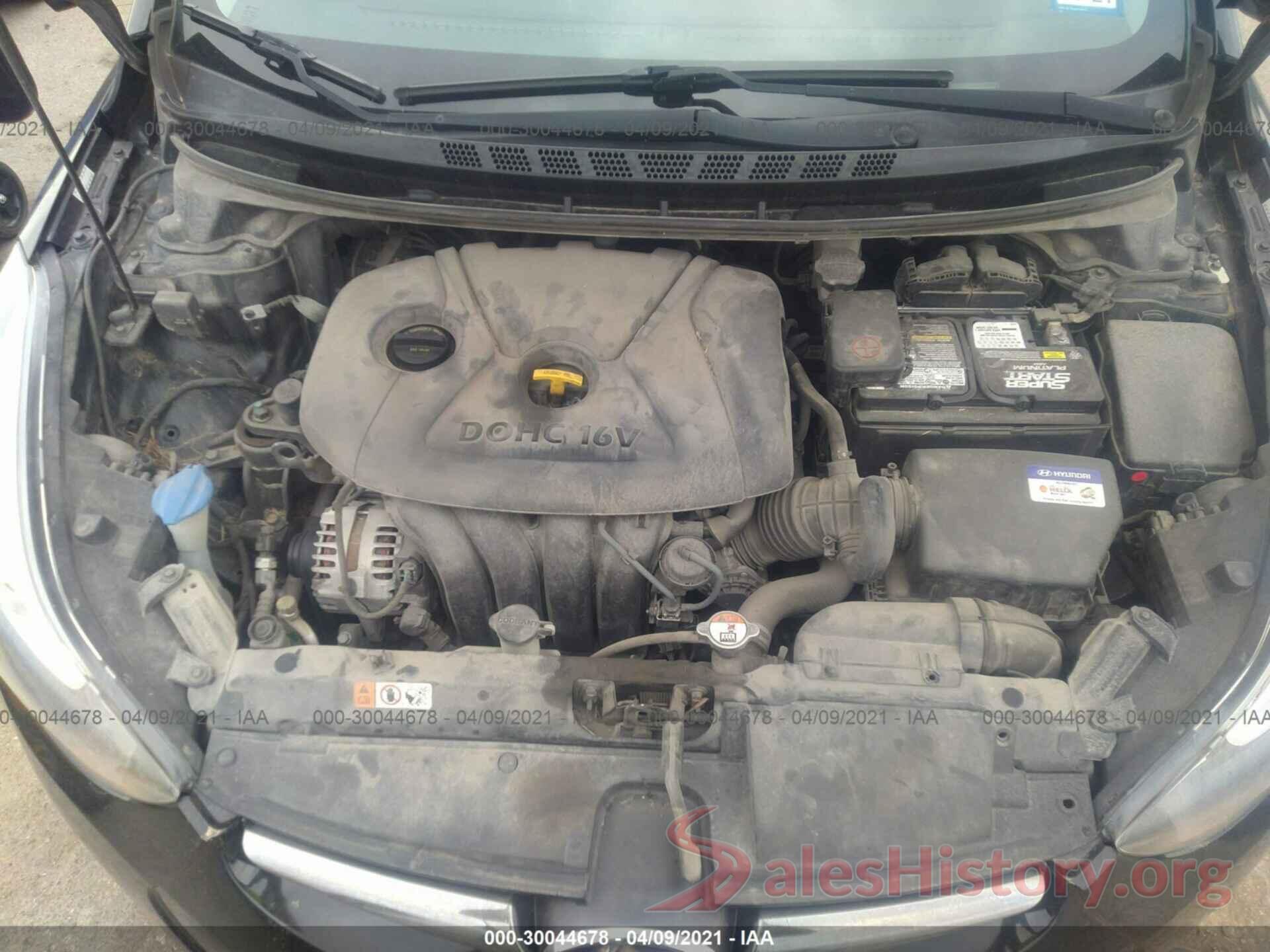 KMHDH4AE6GU609278 2016 HYUNDAI ELANTRA