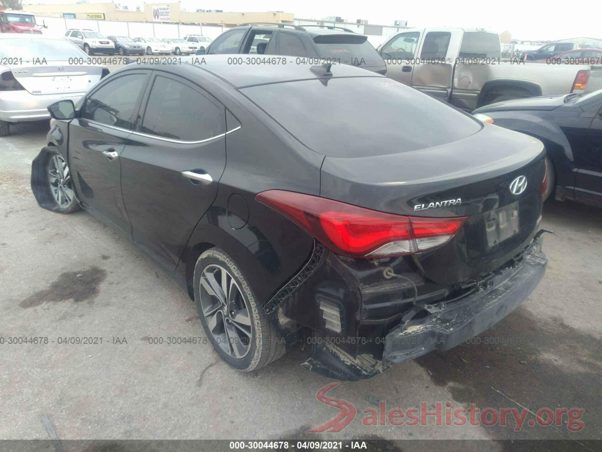 KMHDH4AE6GU609278 2016 HYUNDAI ELANTRA