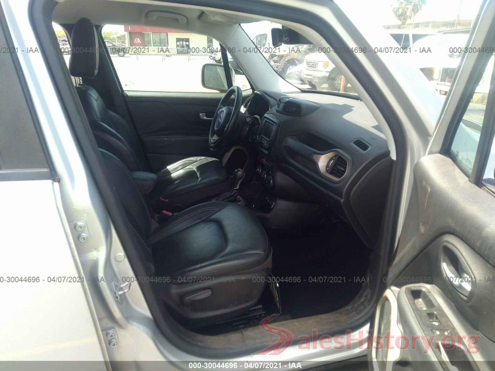 ZACCJADT7GPC85224 2016 JEEP RENEGADE