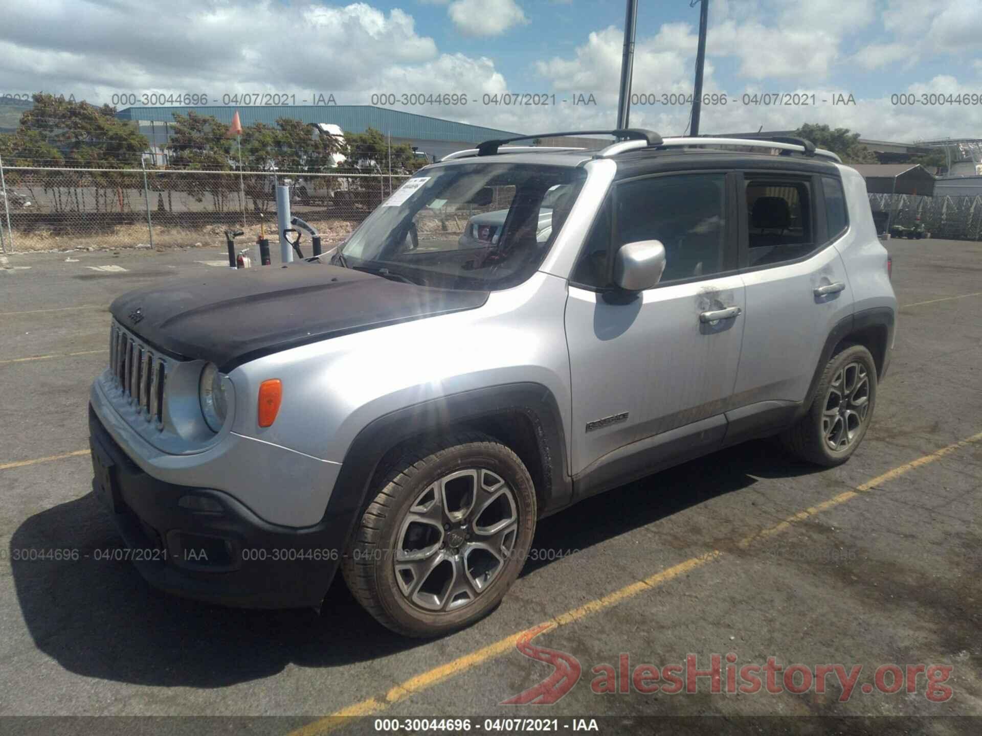 ZACCJADT7GPC85224 2016 JEEP RENEGADE