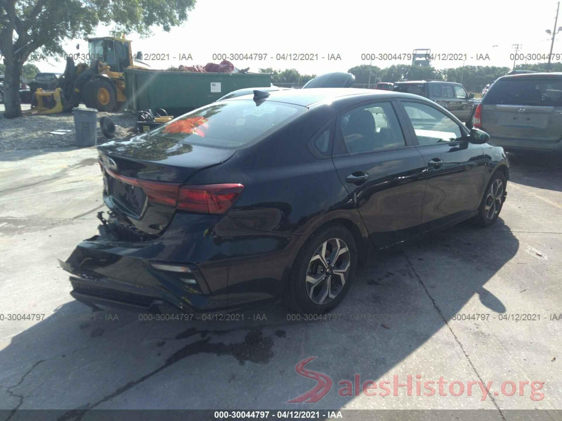 3KPF24AD9KE113274 2019 KIA FORTE