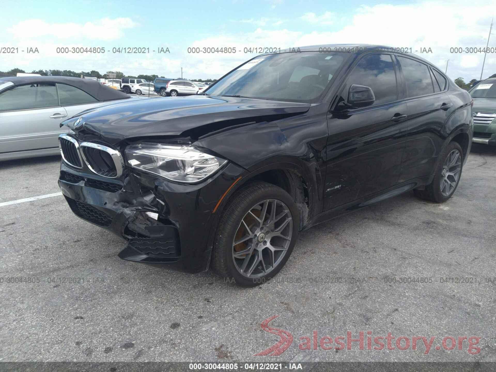 5UXKU2C30H0U29809 2017 BMW X6